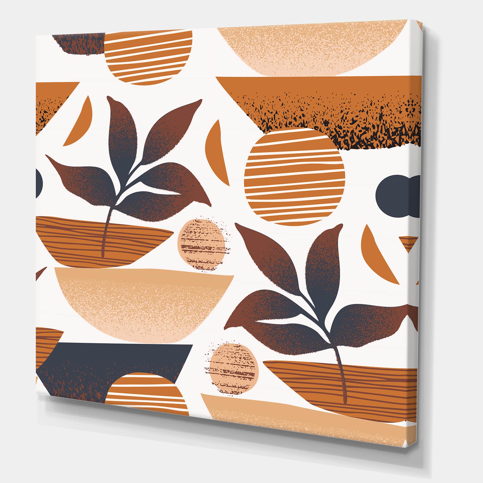 Designart - Tropical Leaf Silhouettes and Shapes I
