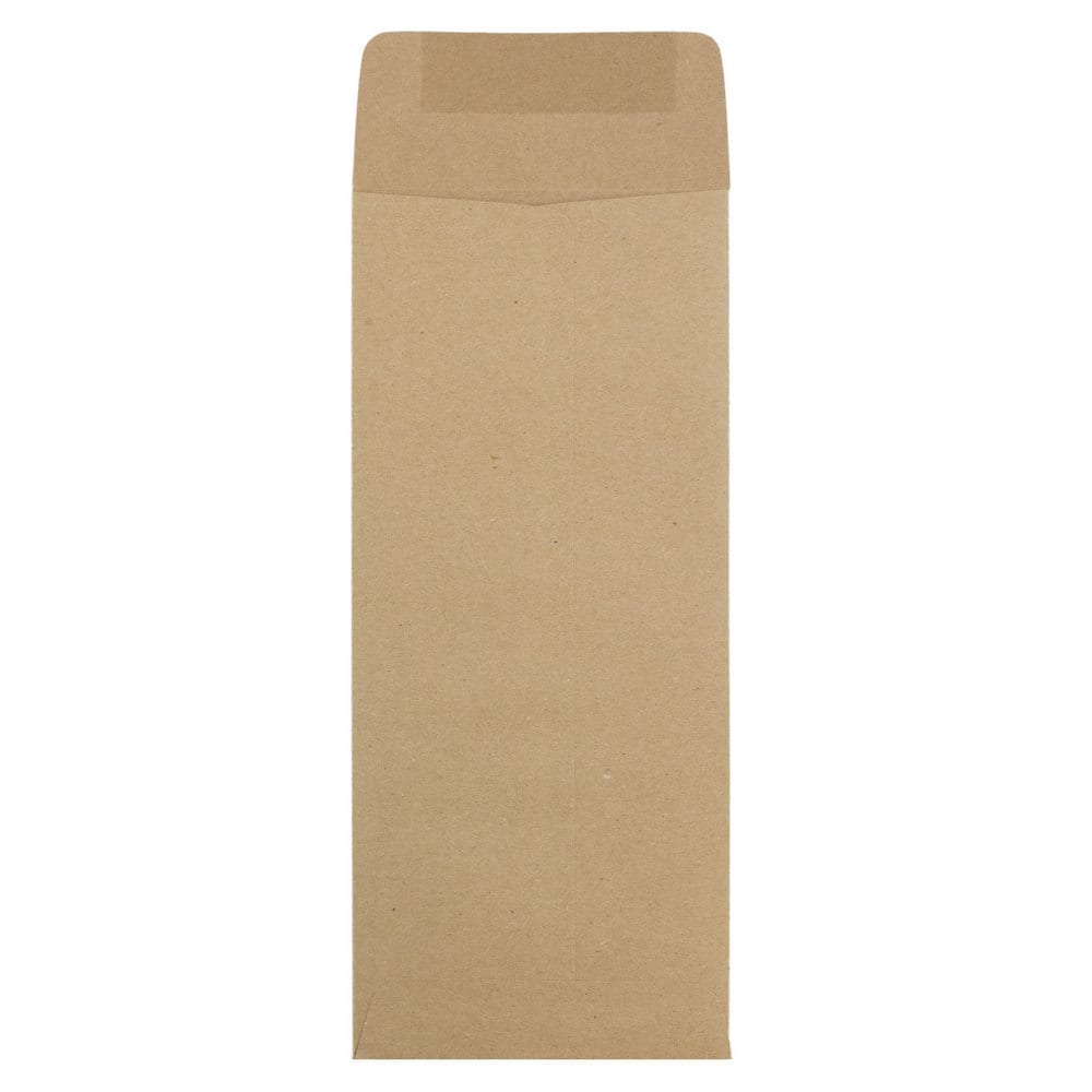 JAM Paper #12 Brown Kraft Paper Bag Policy Business Premium Envelopes, 25ct.