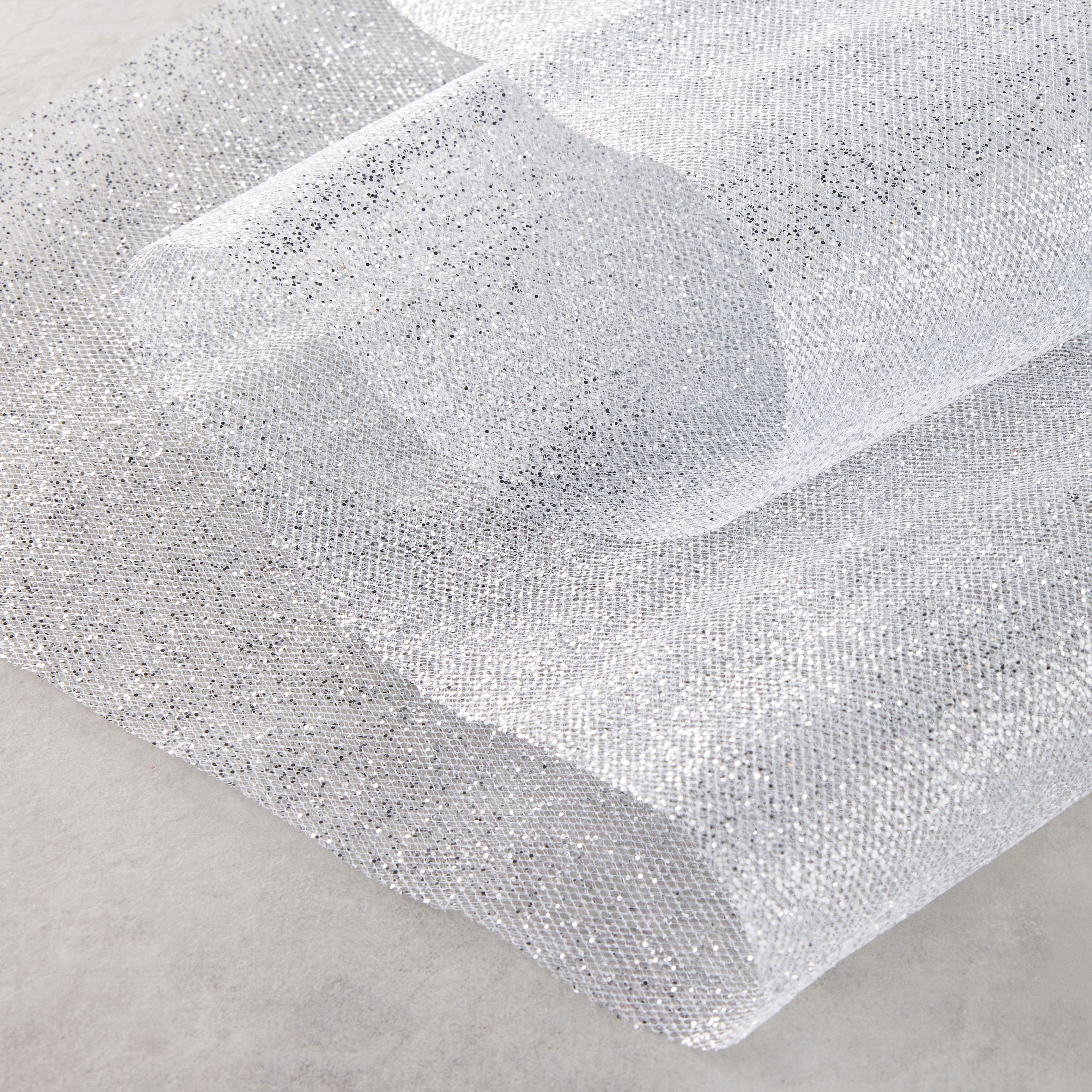 8 Pack: 4.5ft. X 9yd. Glitter Tulle by Celebrate It™ Occasions™