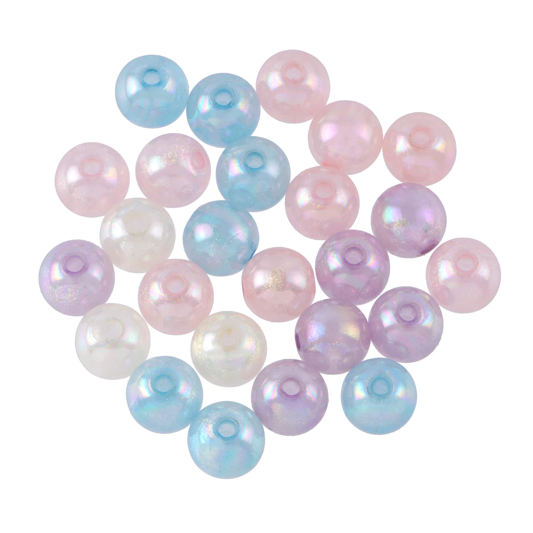 9.5mm Pearl Mix Plastic Beads, 300ct. by Bead Landing™