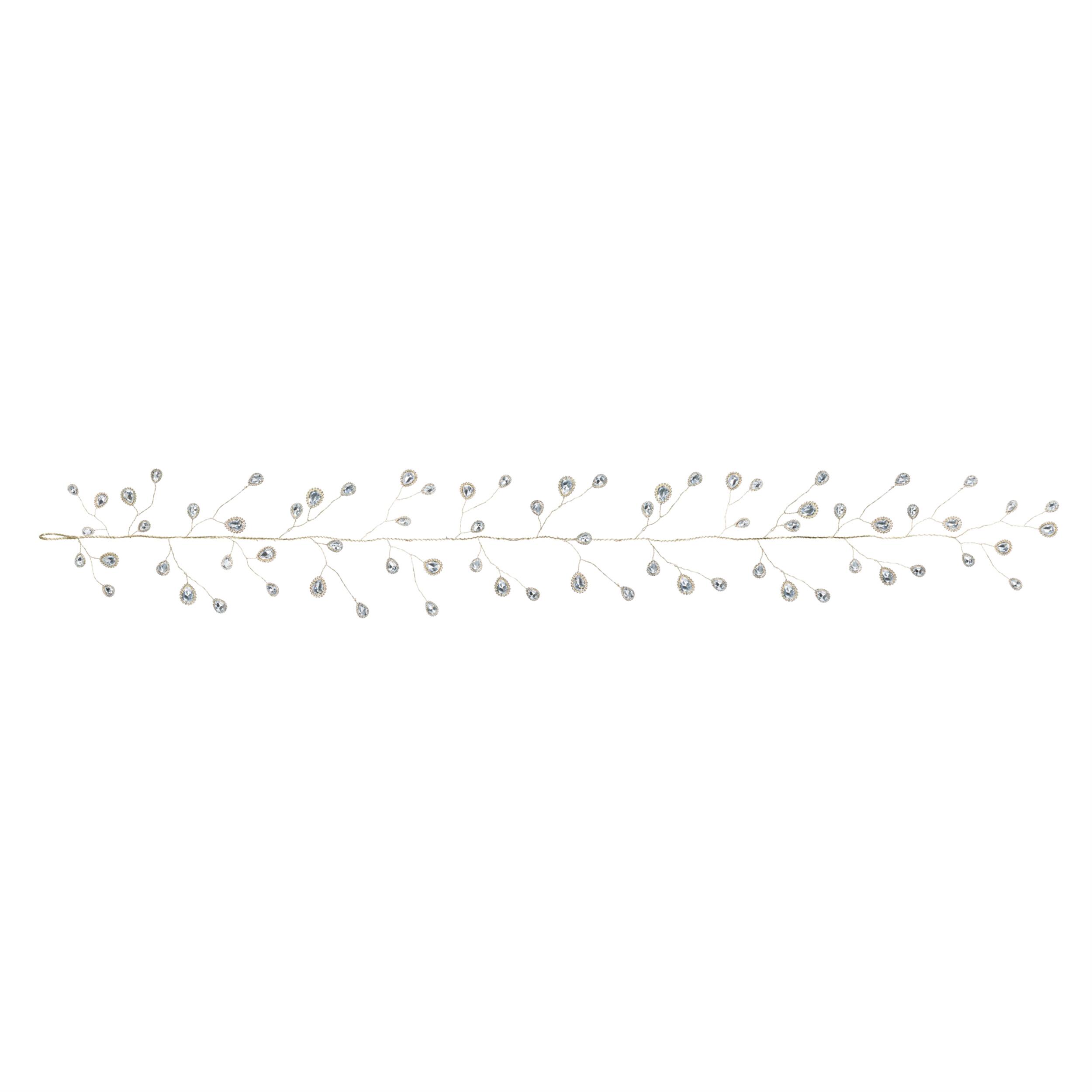 Melrose 5.5ft. Teardrop Jewel Garlands, 2ct.