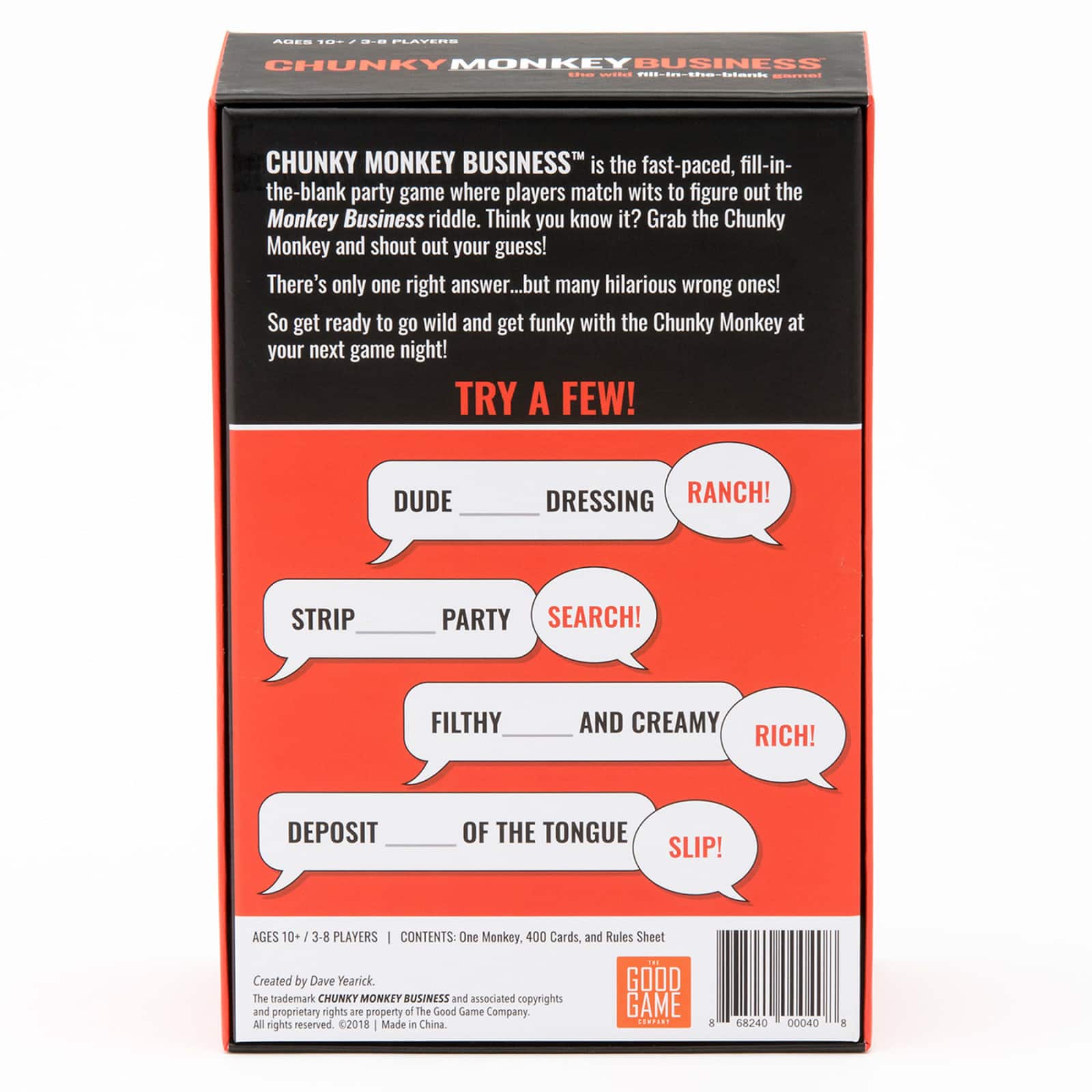 Chunky Monkey Business Game Set