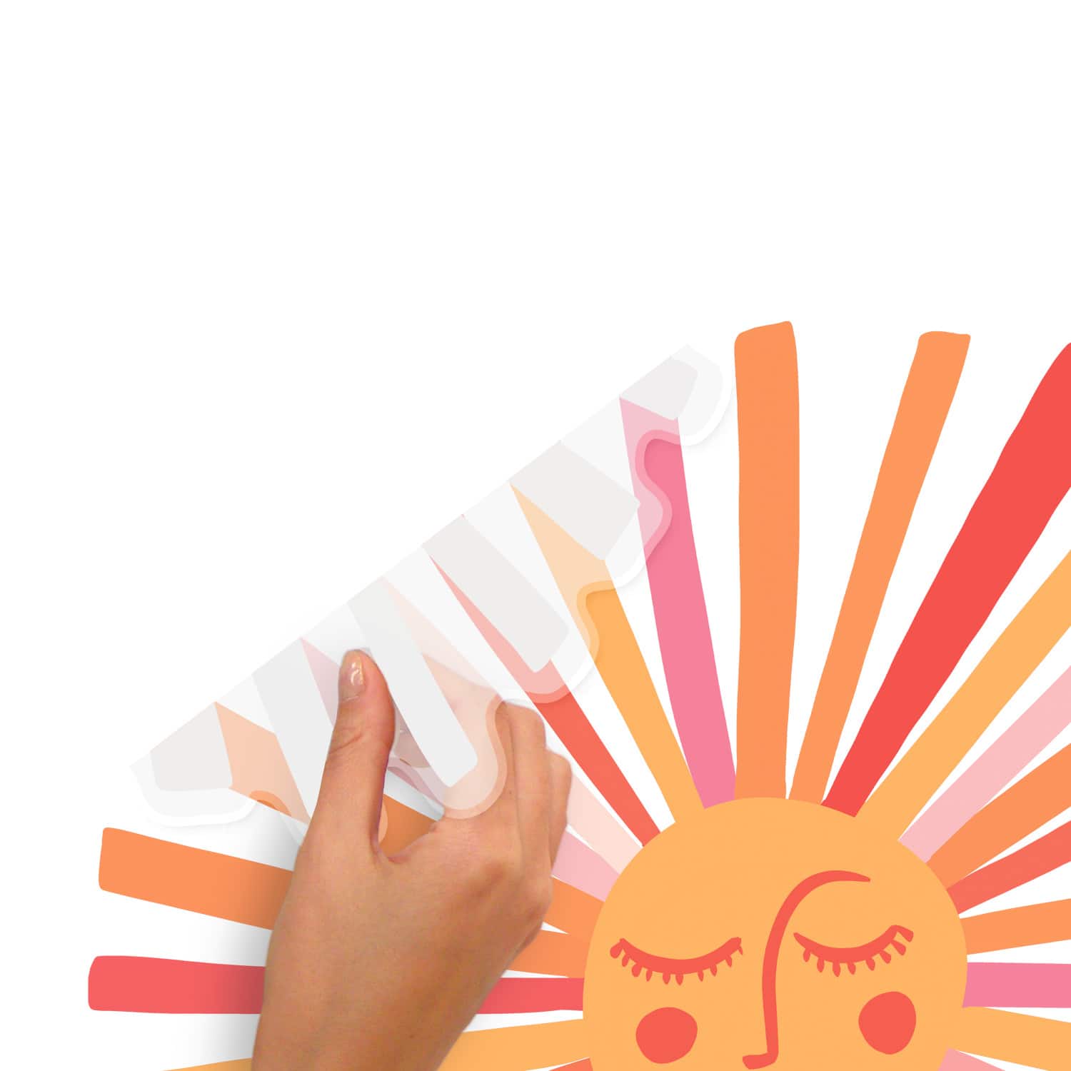 RoomMates CatCoq Sunshine Peel & Stick Giant Wall Decal