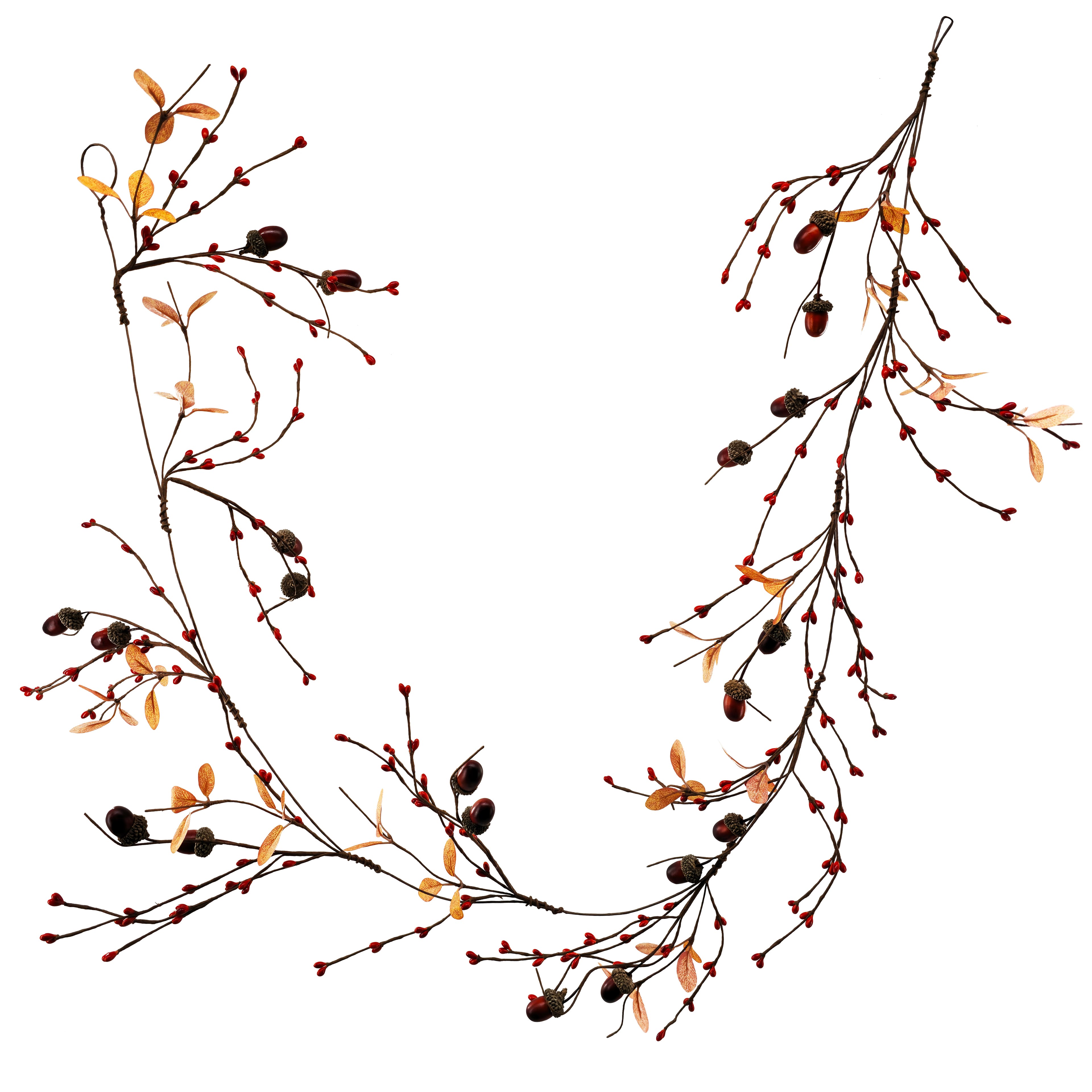 5ft. Acorns & Fall Leaves Coiled Garland by Ashland®