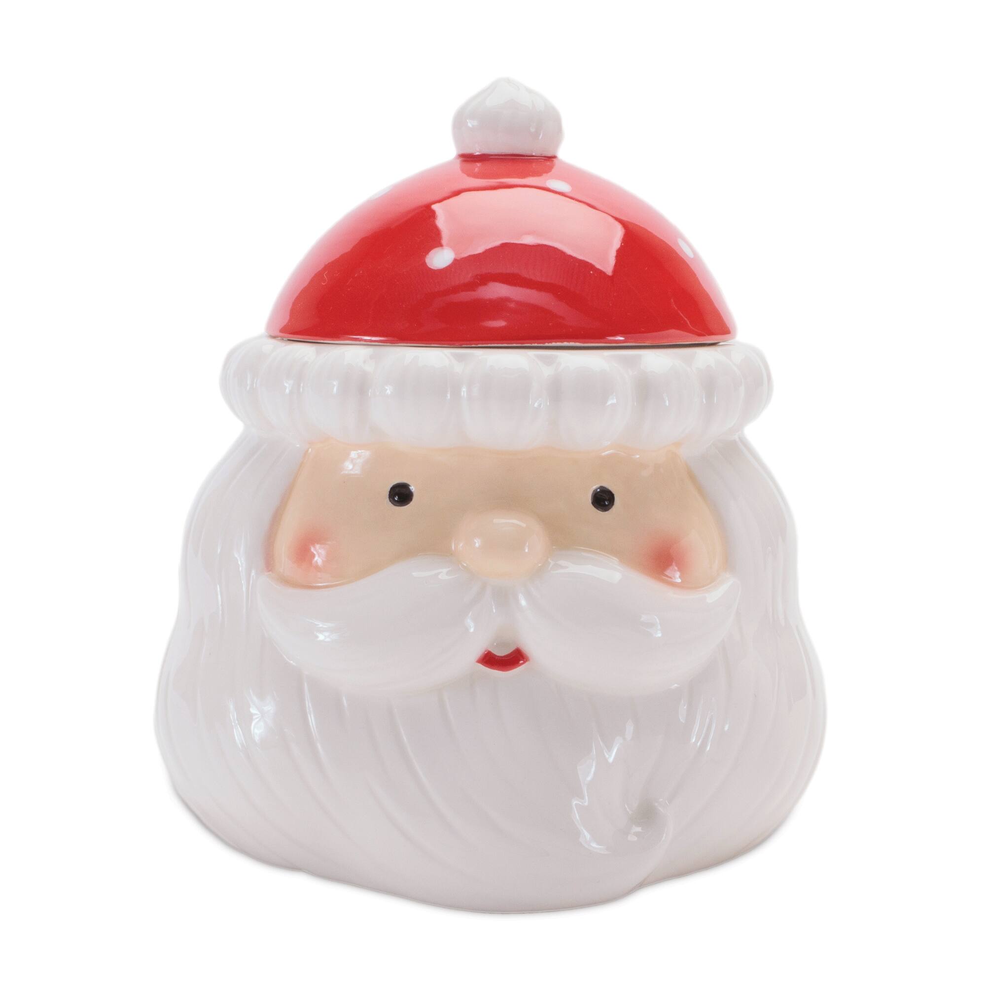 Melrose Ceramic Holiday Canister Set