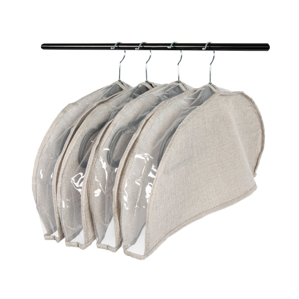 Household Essentials Hanging Garment Shoulder Covers, 4ct.