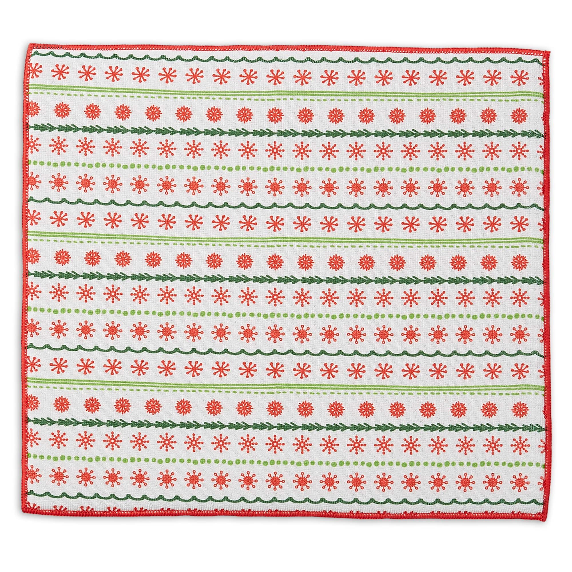 DII® Snowflakes Dish Drying Mat Set, 2ct.