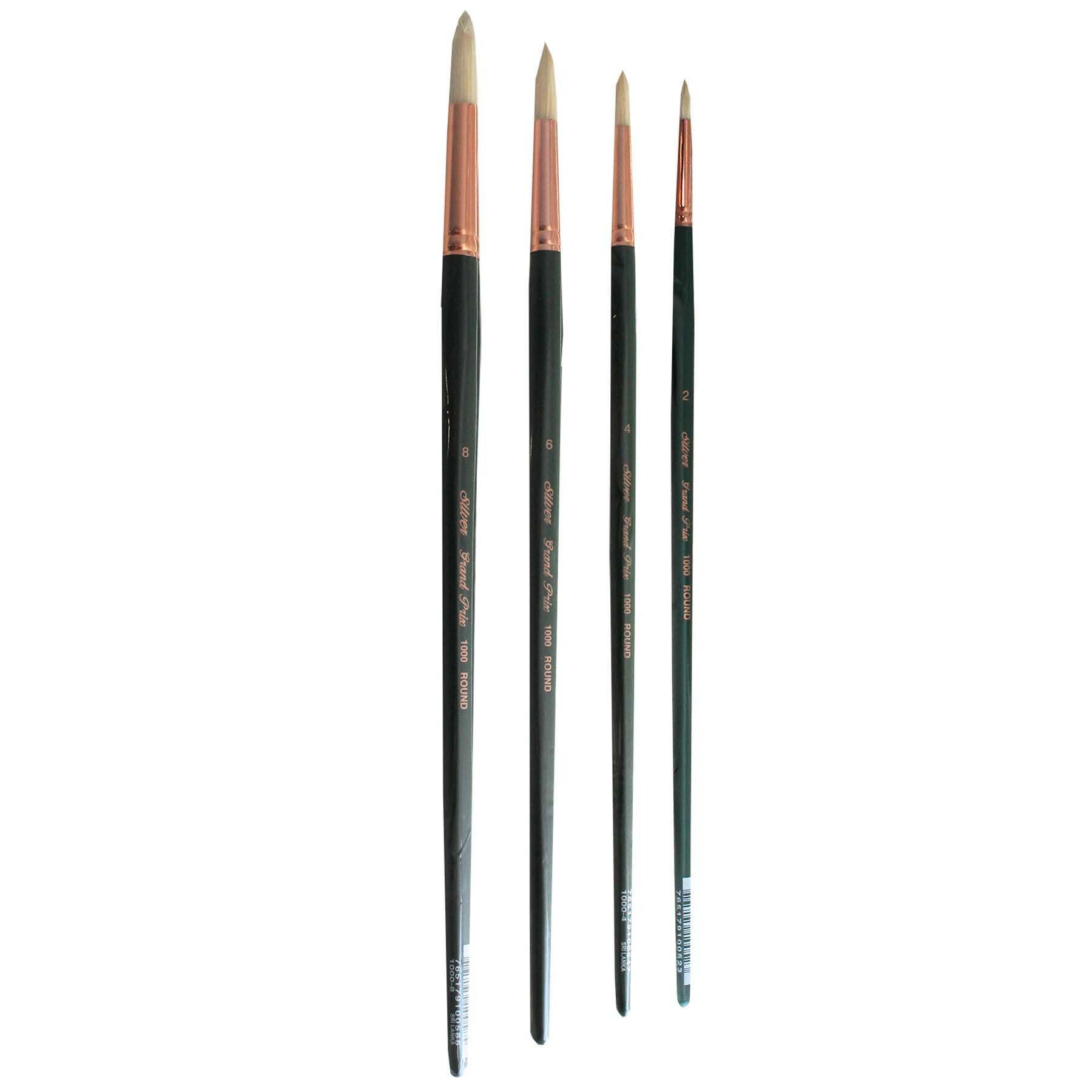 Silver Brush Limited Grand Prix® 4 Piece Even Round Brush set