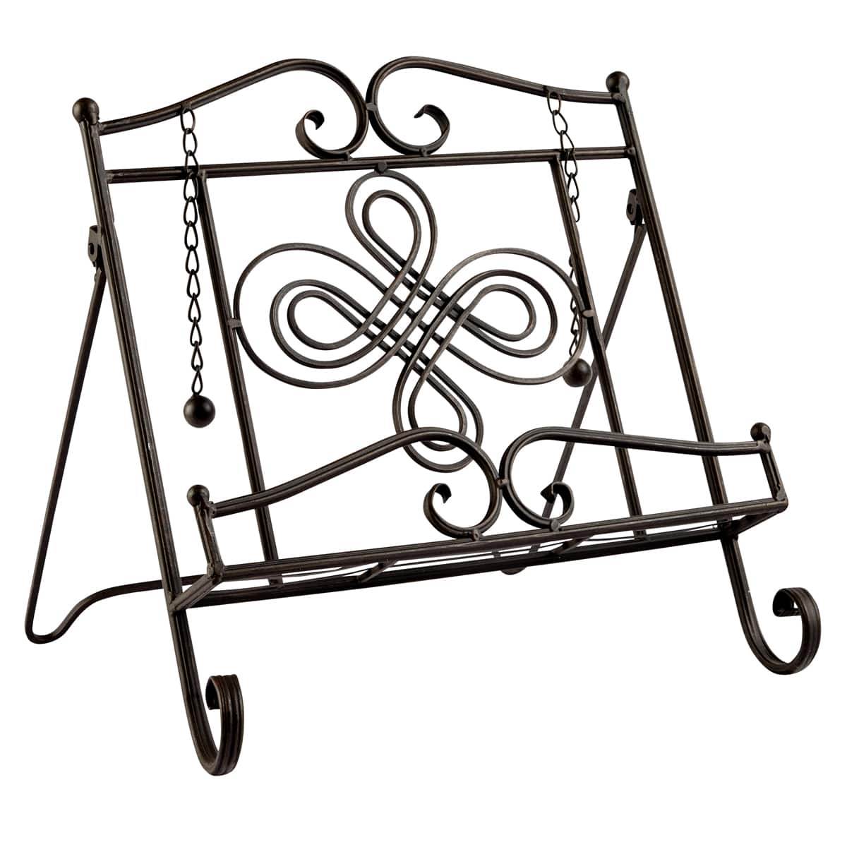 12 Pack: Brown Swirl Cookbook Easel By Studio Décor®