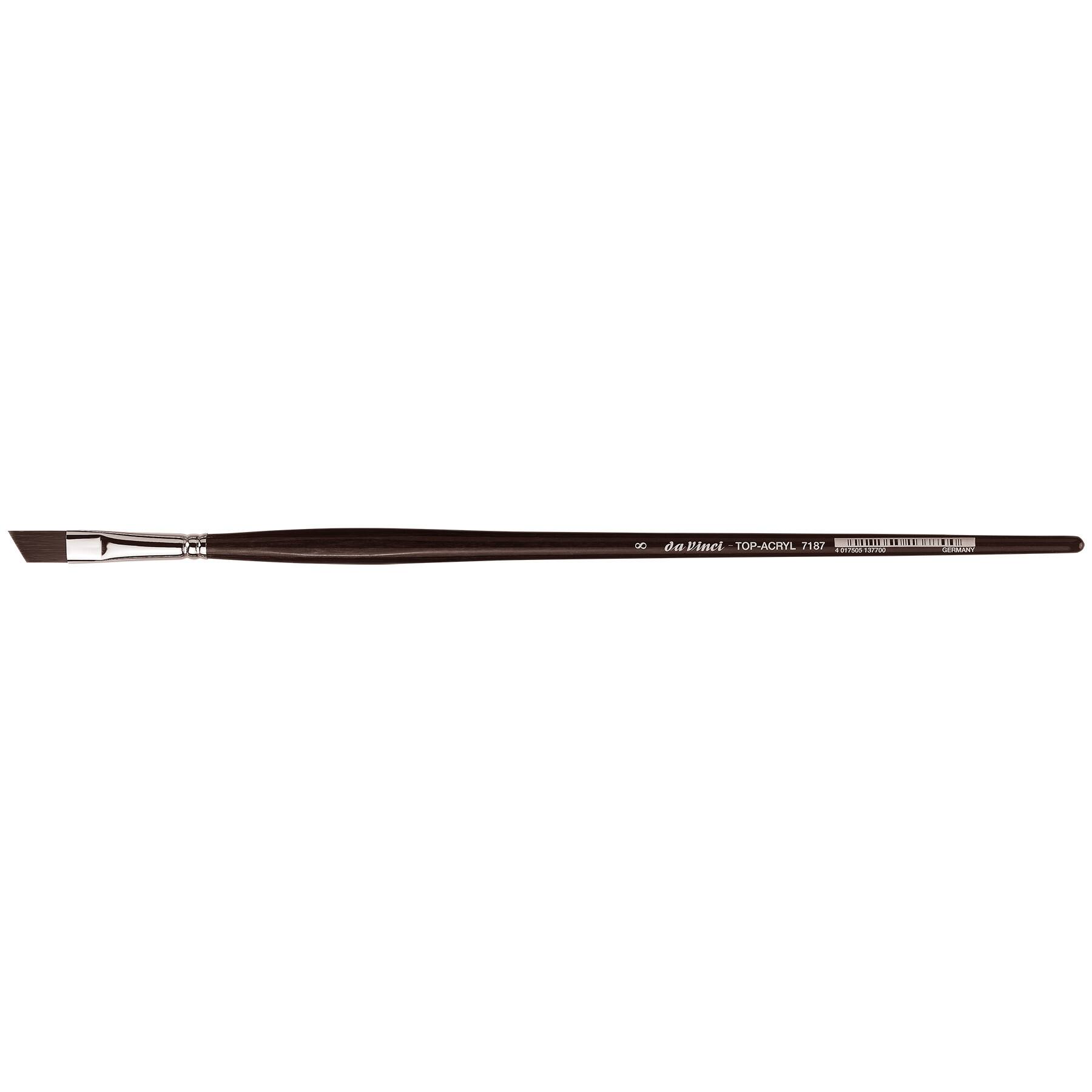 da Vinci TOP ACRYL Series 7187 Synthetic Angular Brush