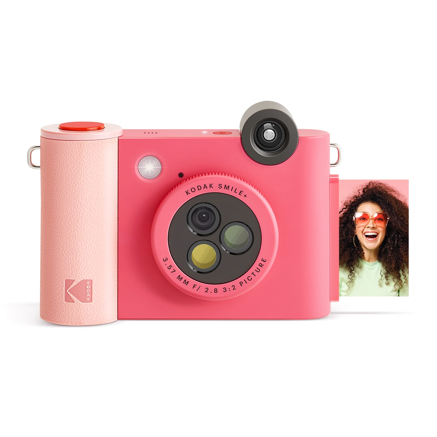 KODAK Smile+ Fuchsia Wireless Digital Instant Print Camera