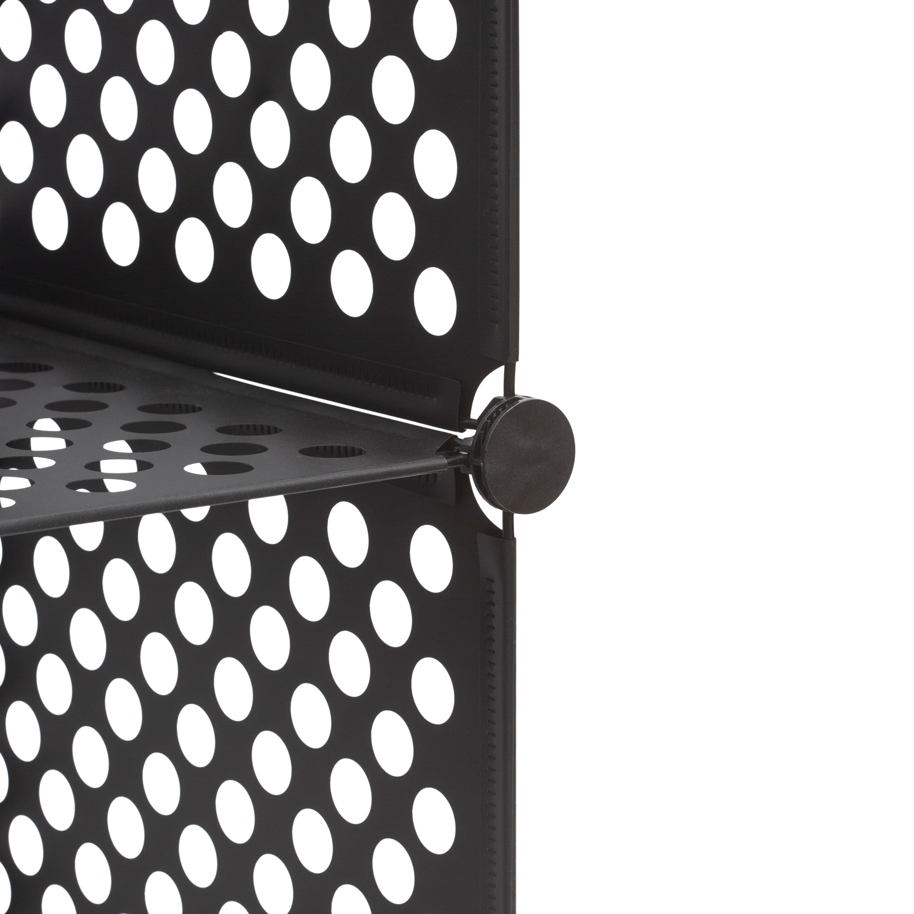 Organize It All Black Stacking Cubes, 4ct.
