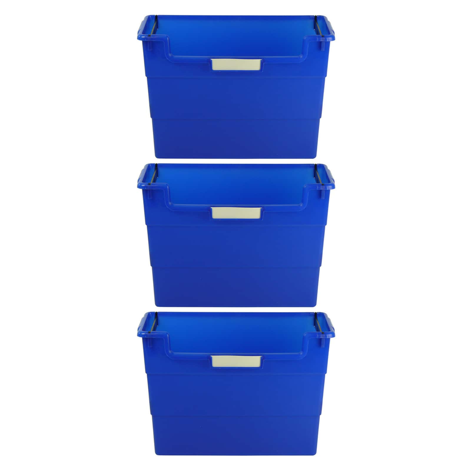Romanoff® Blue Desk Top Organizer, 3ct.