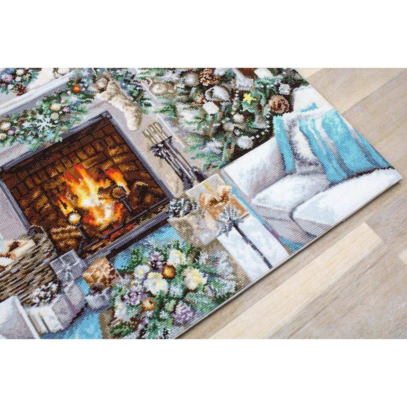 Luca-S Christmas Interior Counted Cross Stitch Kit