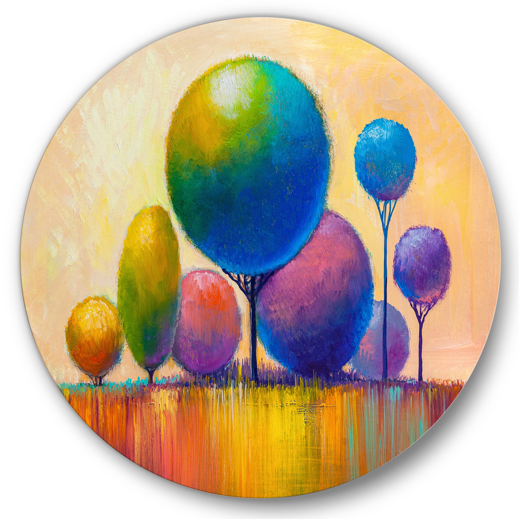 Designart - Colourful Ornamental Trees VIII