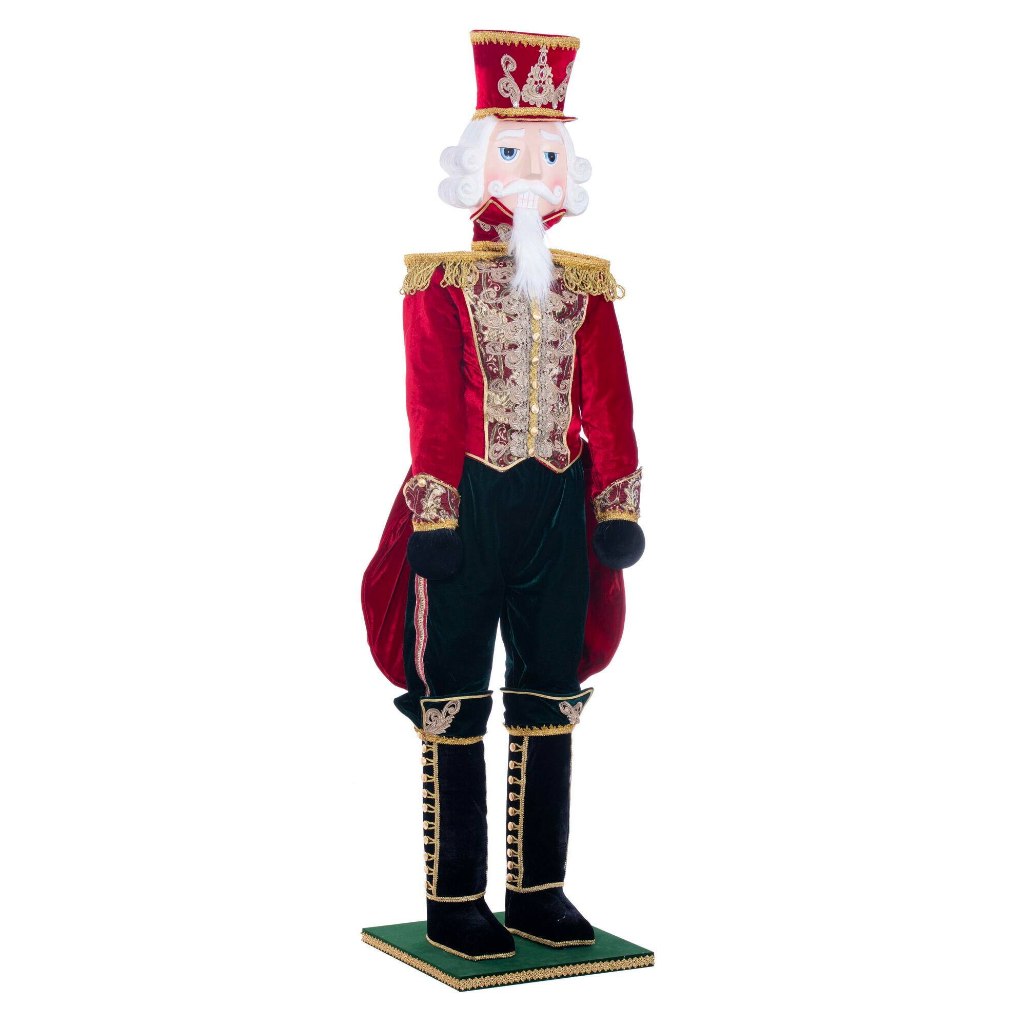 Vickerman 6.5ft. Red Deluxe Standing Nutcracker Doll
