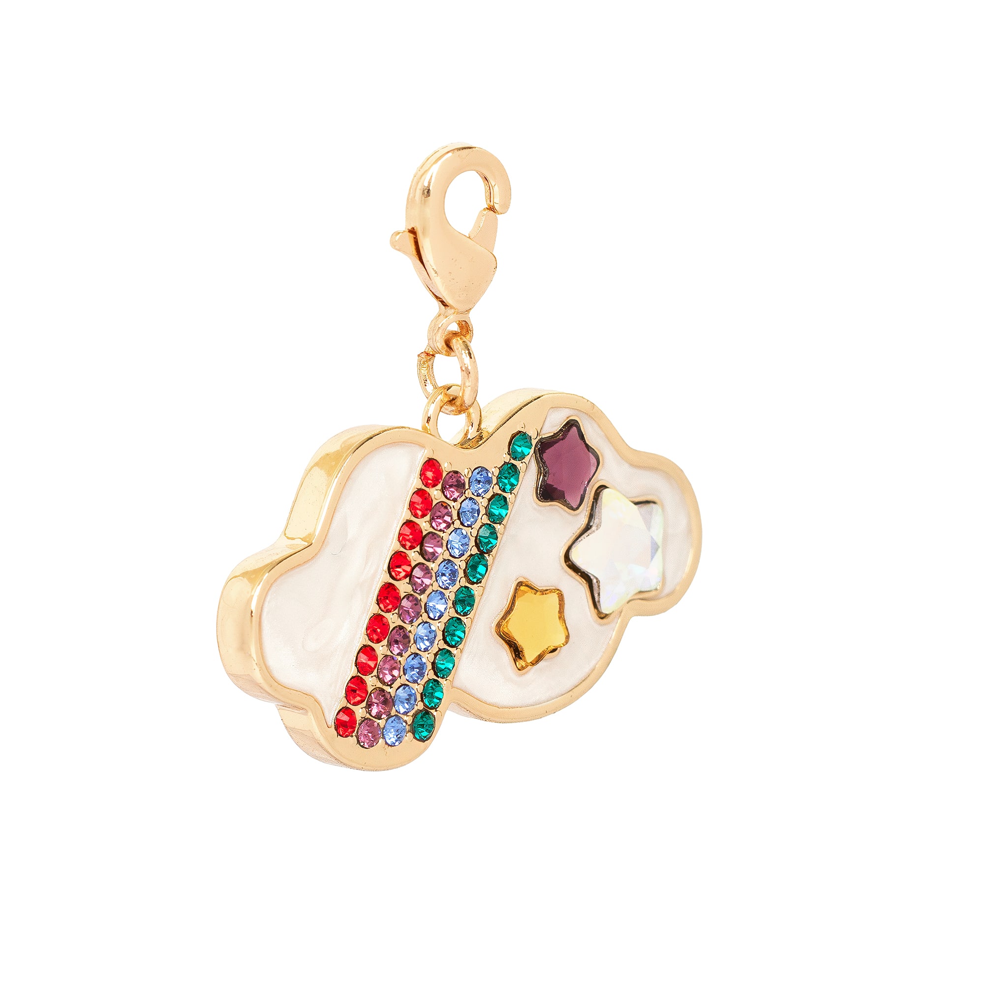 Rainbow Cloud Austrian Crystal Charm by Bead Landing™