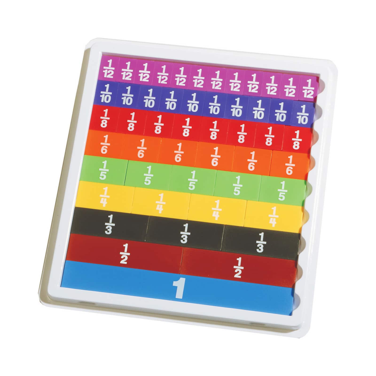 Learning Advantage™ Fraction Tiles with Work Tray Set