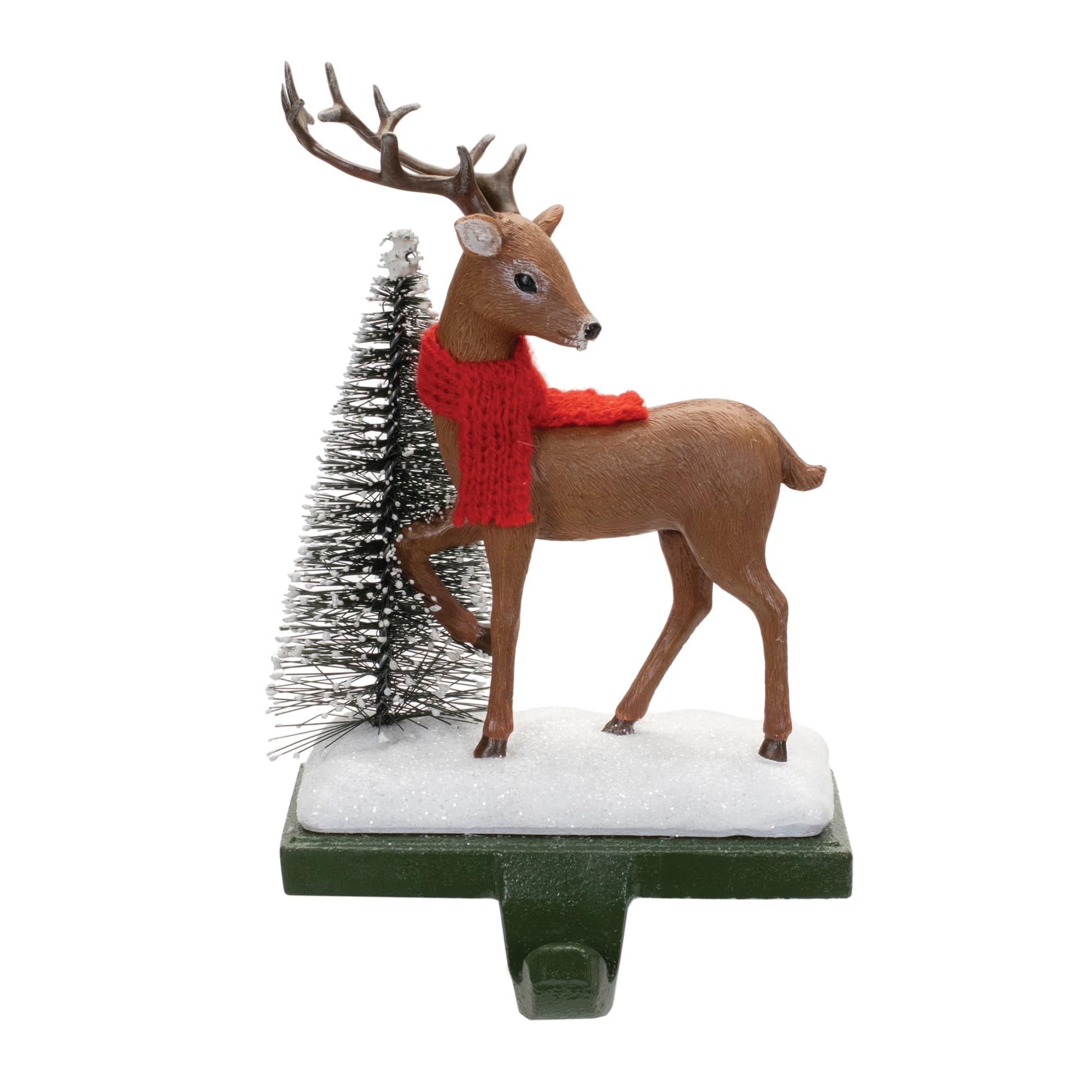 Melrose 5" Woodland Deer Stocking Holders Set