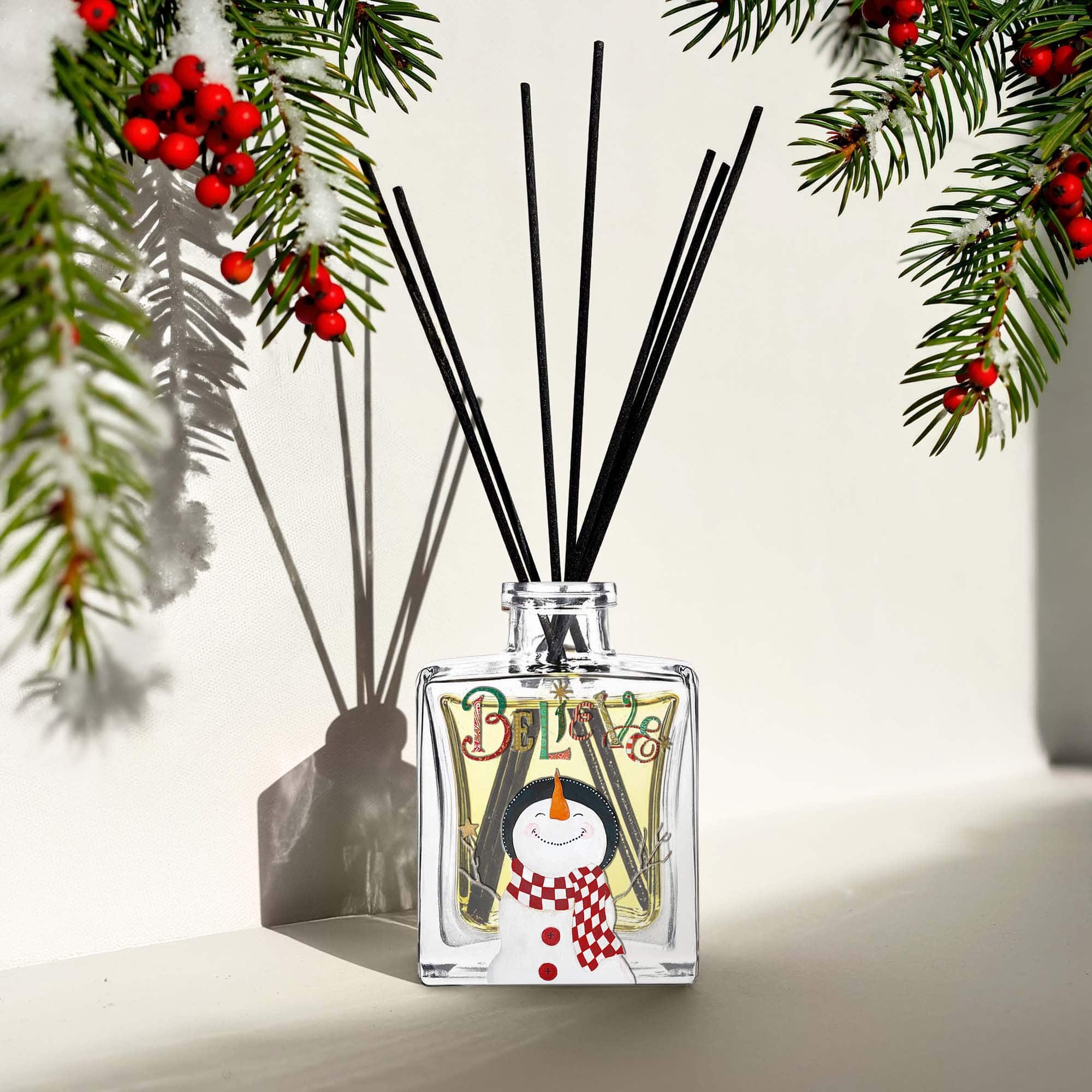 Courtside Market® Believe Winter Pine & Nutmeg Oil Reed Diffuser Set