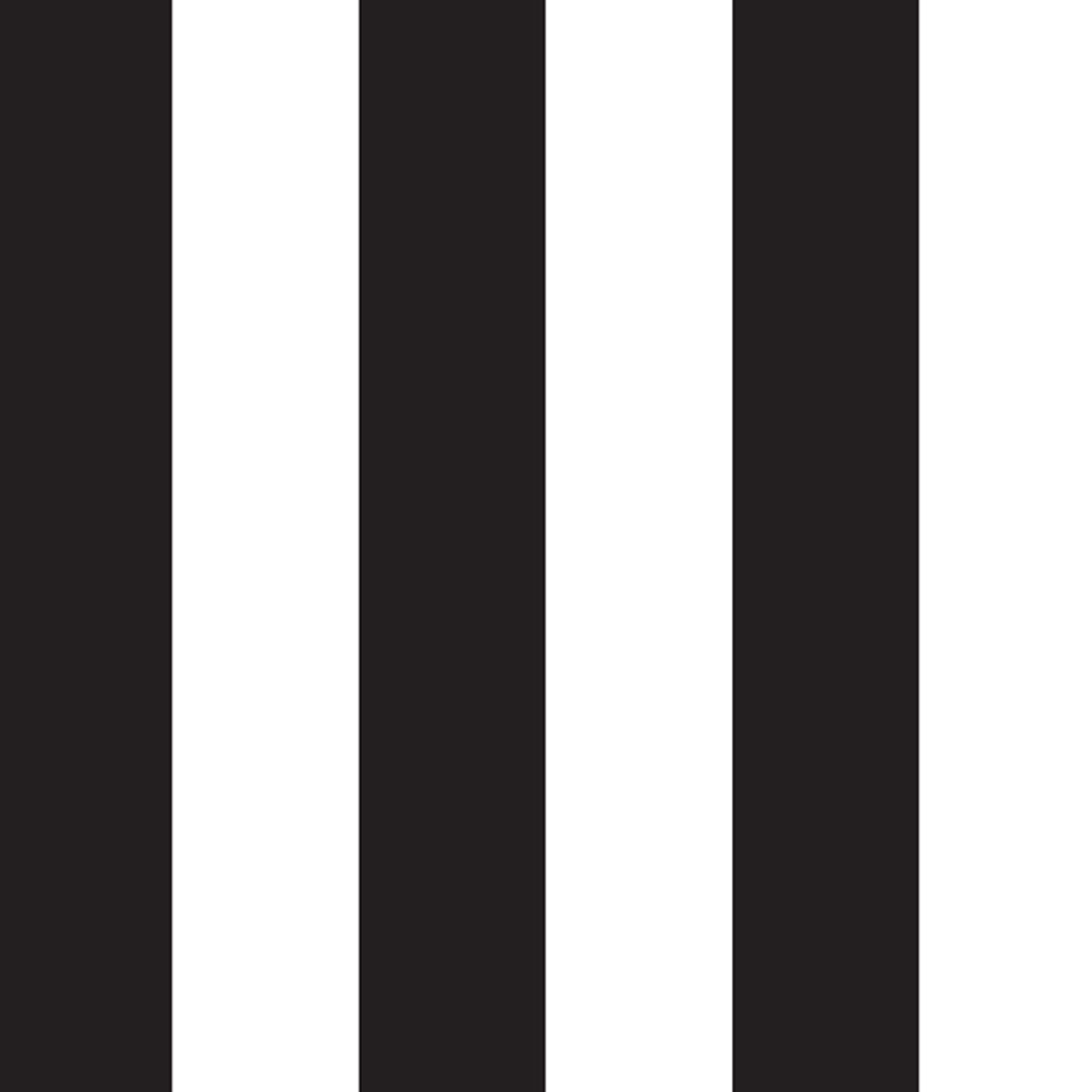 Simplify Black & White Striped Adhesive Wallpaper