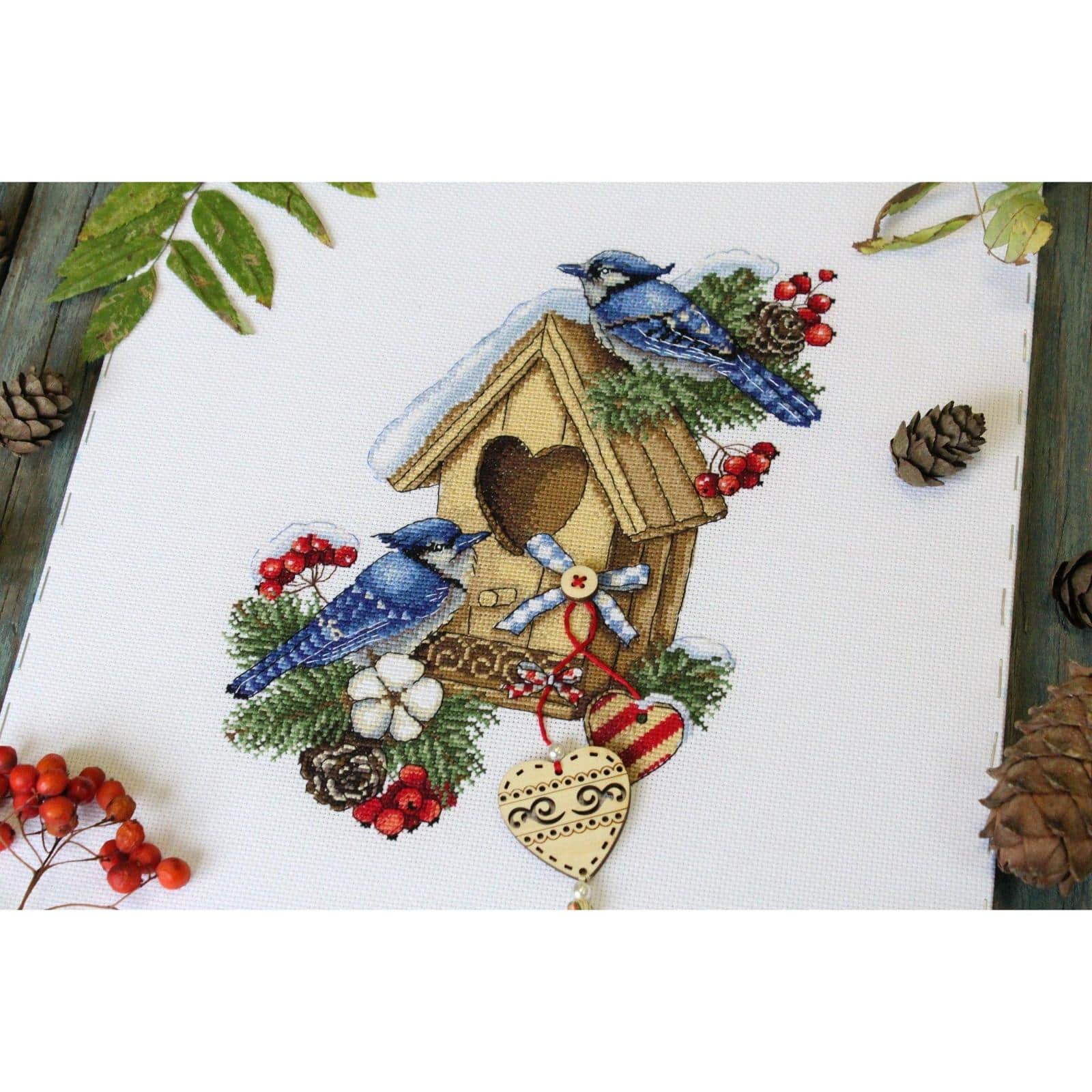Mp Studia Easter Card Plastic Canvas Plastic Canvas Counted Cross Stitch Kit