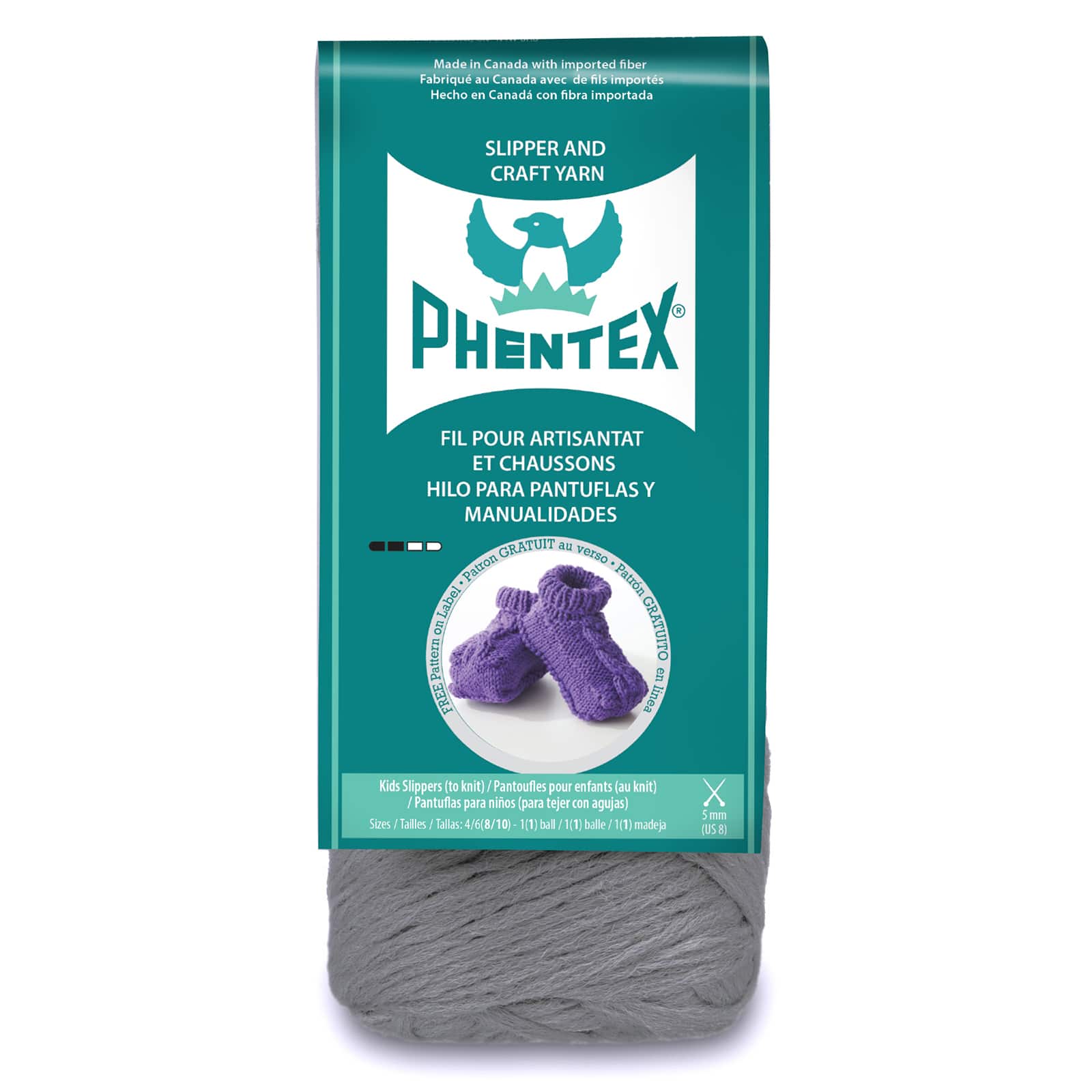 Laine pour artisanat et chaussons de Phentex