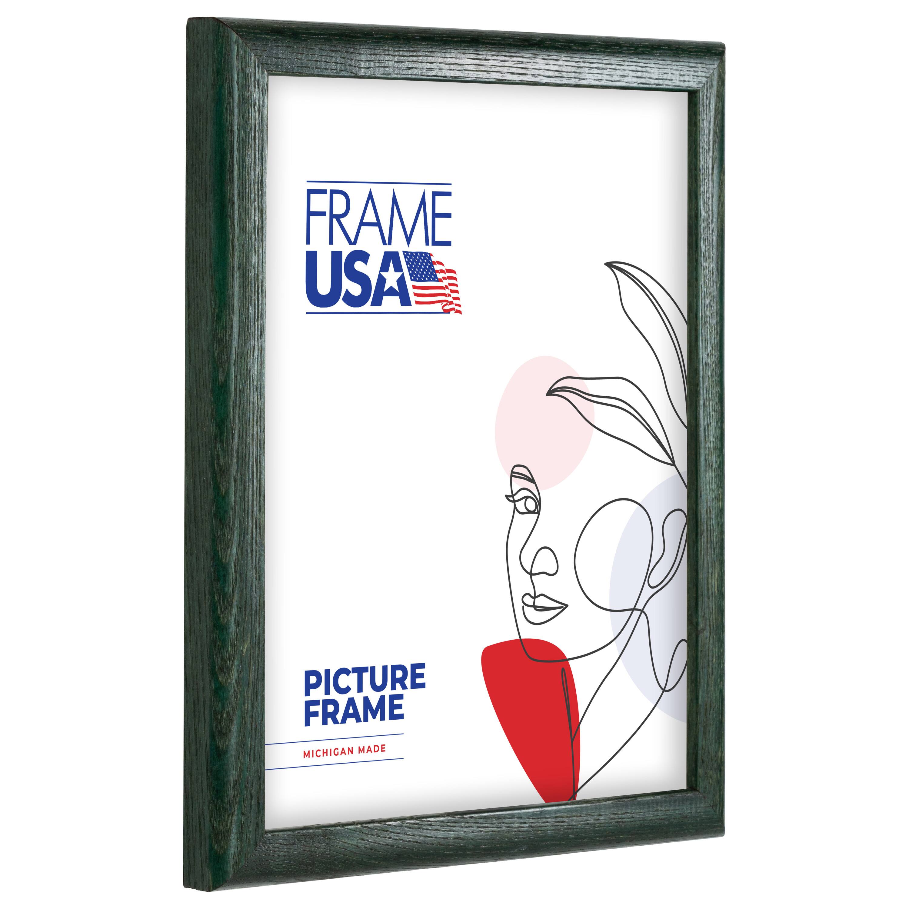 Frame USA Economy Dark Green Single Image Picture Frame