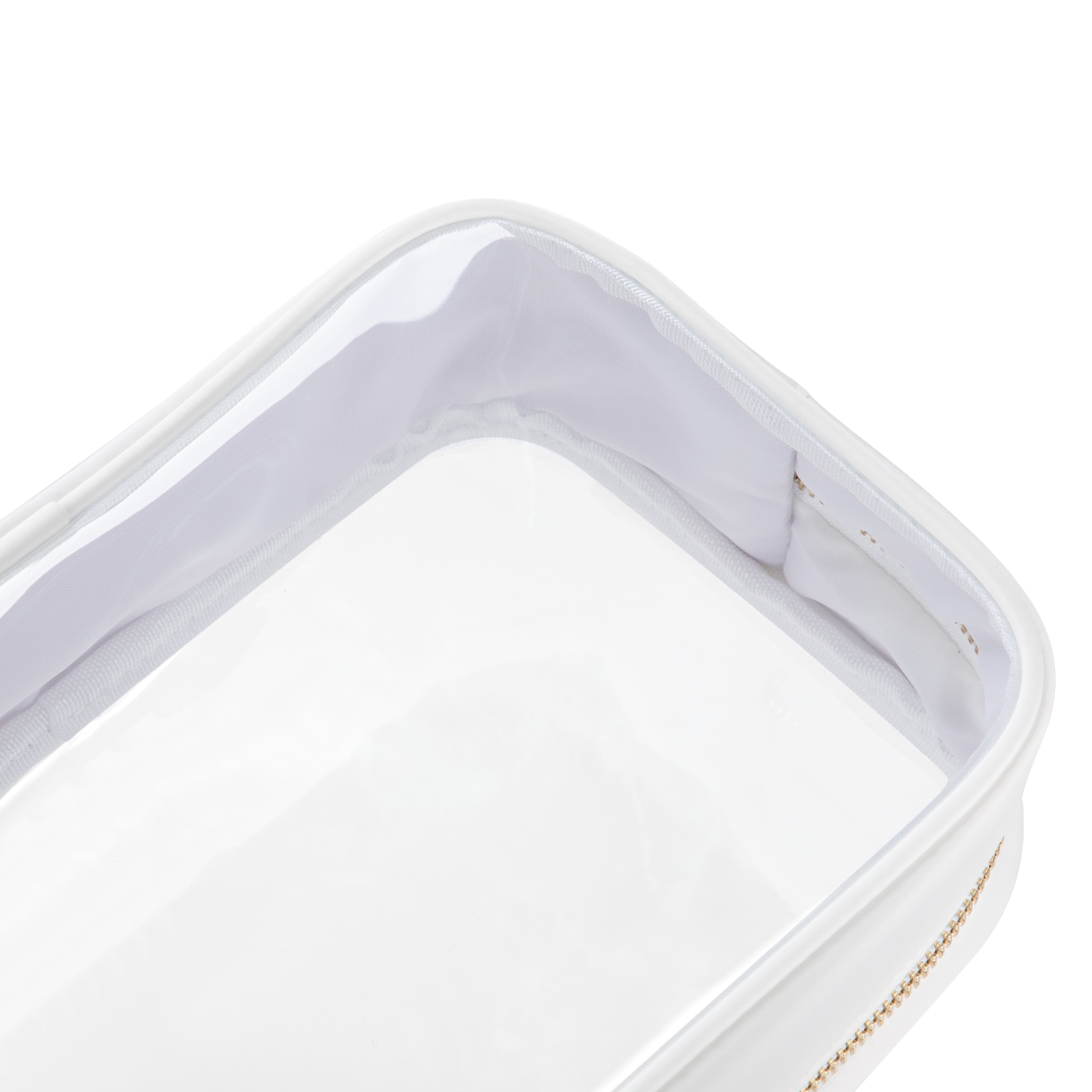 8.5" x 5.75" Clear Vinyl Zipper Pouch by Make Market®