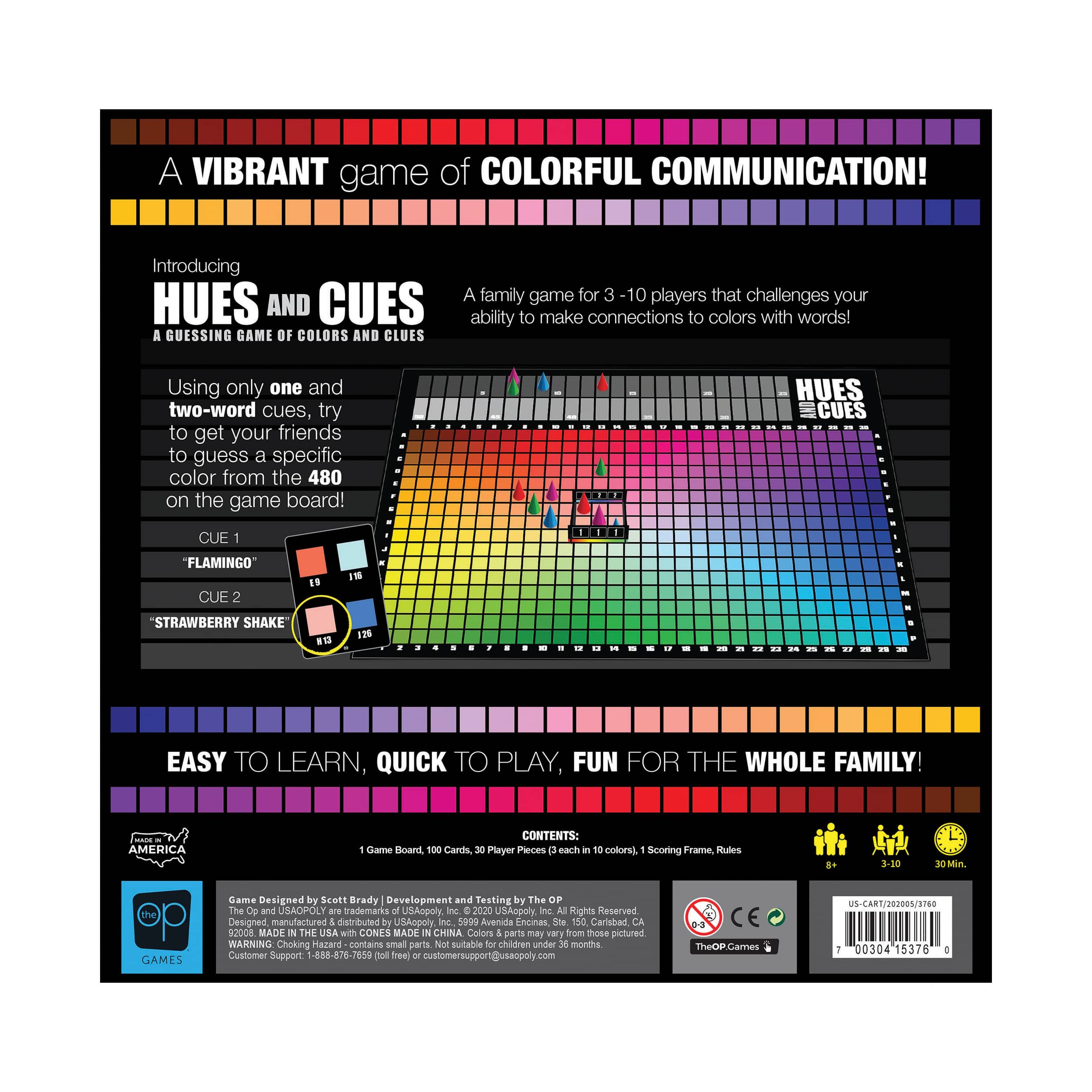 Hues and Cues - A Guessing Game of Colors and Clues