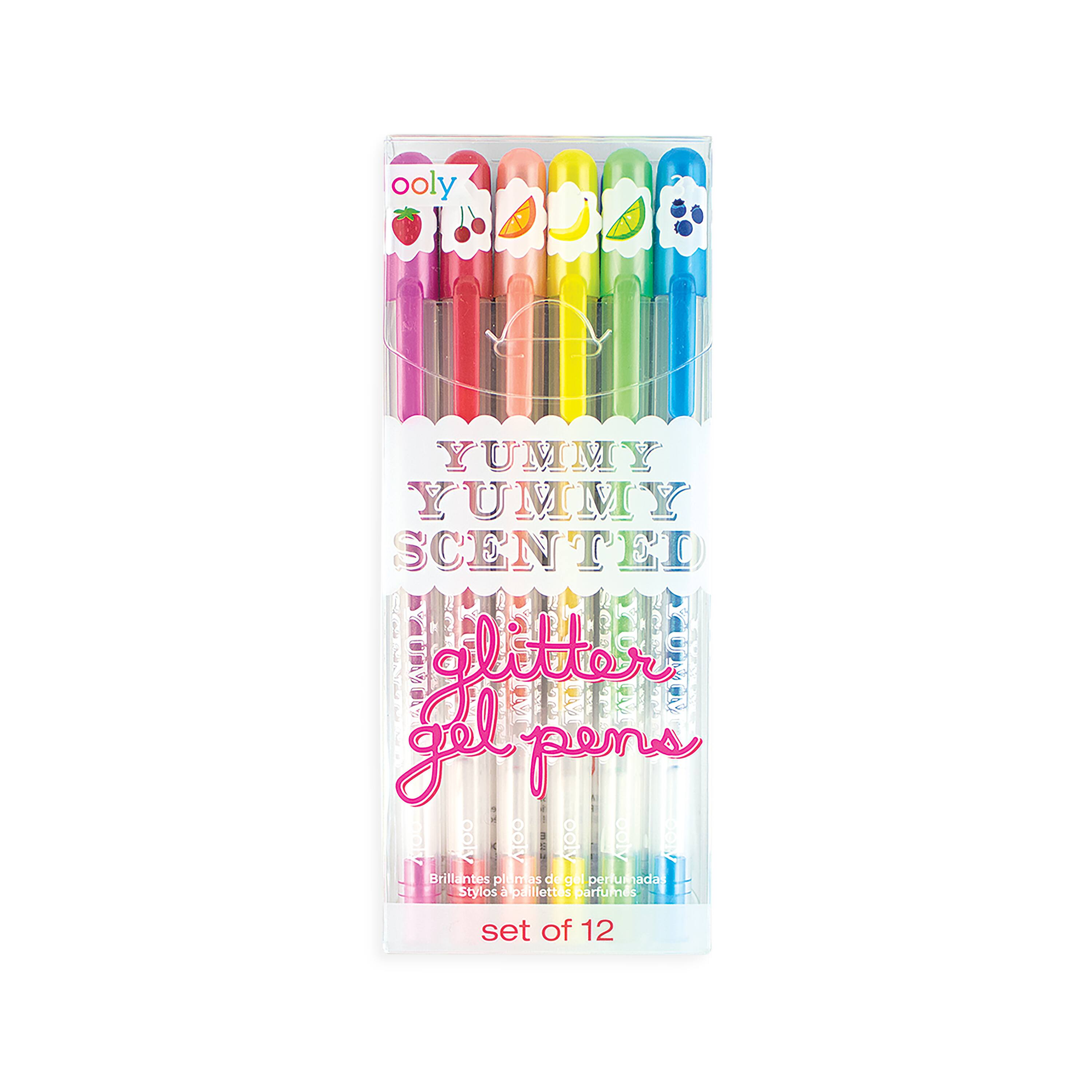 Yummy Yummy Scented Glitter Gel Pens, 12ct.