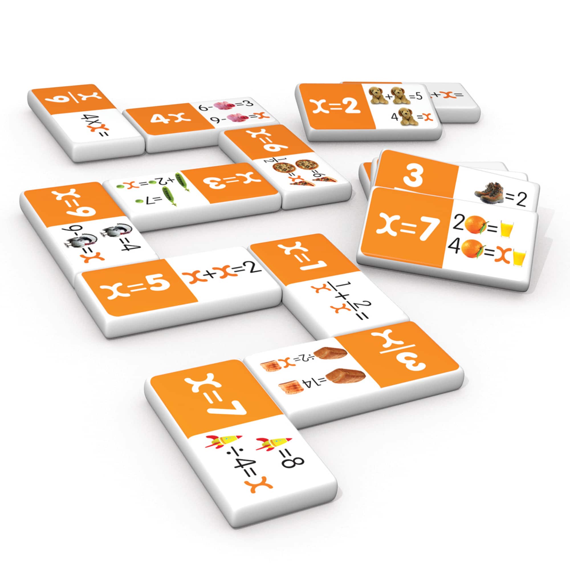 Junior Learning® Match & Learn Algebra Dominoes