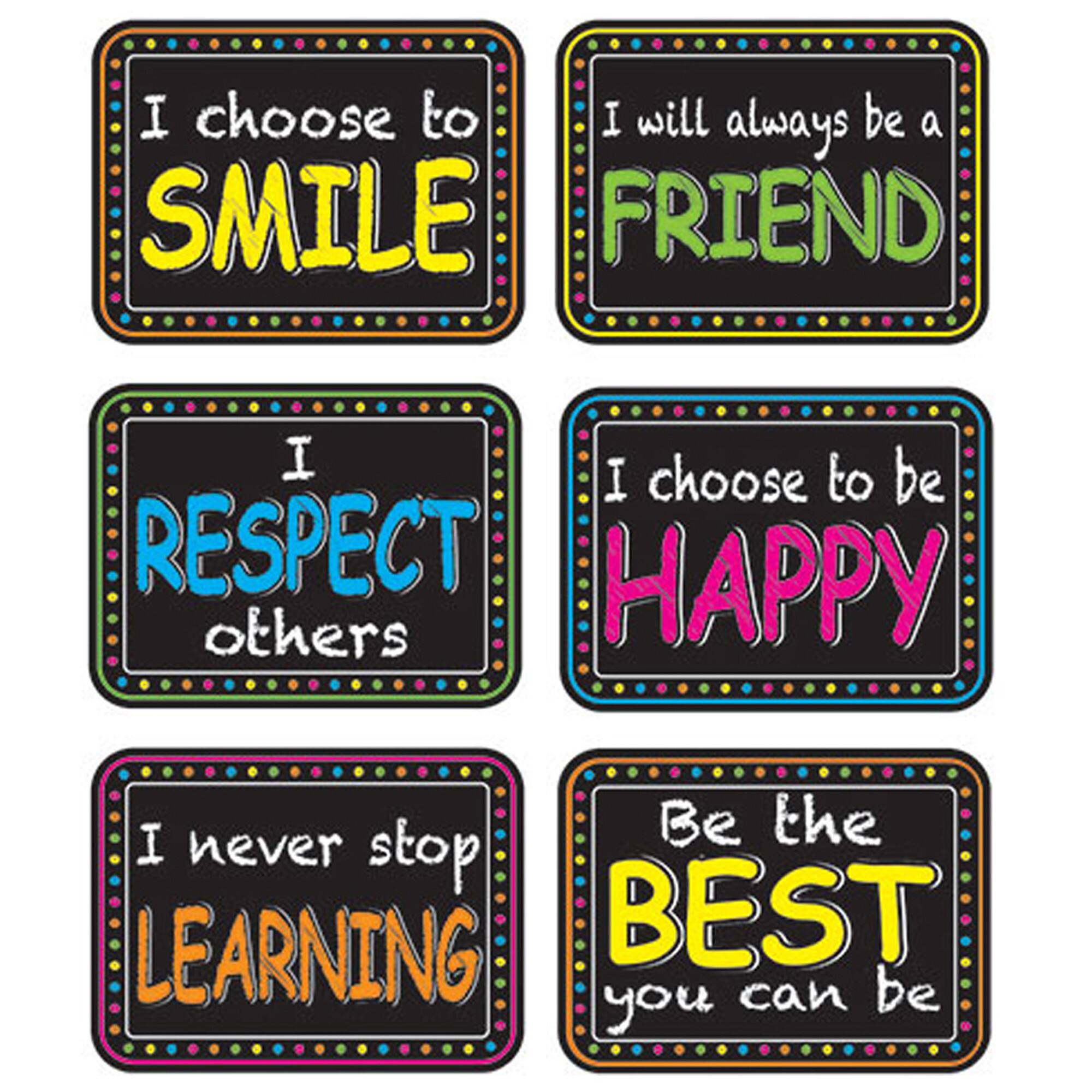 Ashley Productions Non-Magnetic Mini Character-Building Whiteboard Erasers, 3 Packs of 10
