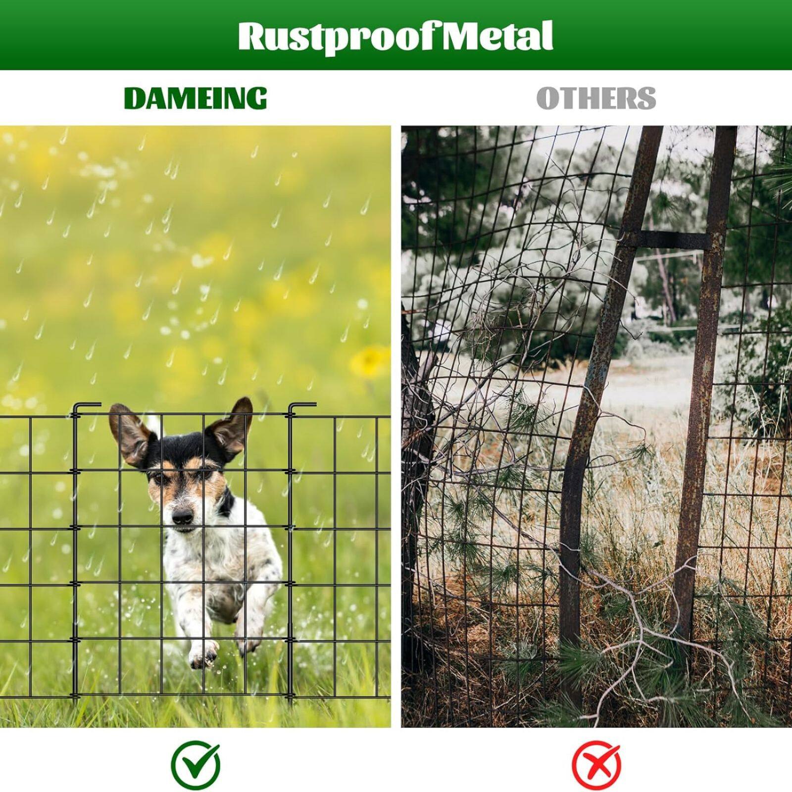 NEX™ 23.5" Black Rustproof Metal Wire Animal Barrier