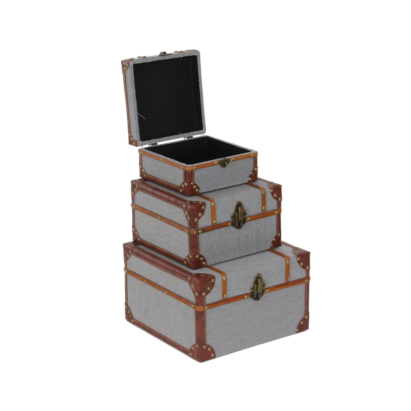 Gray Wood Traditional Box Set