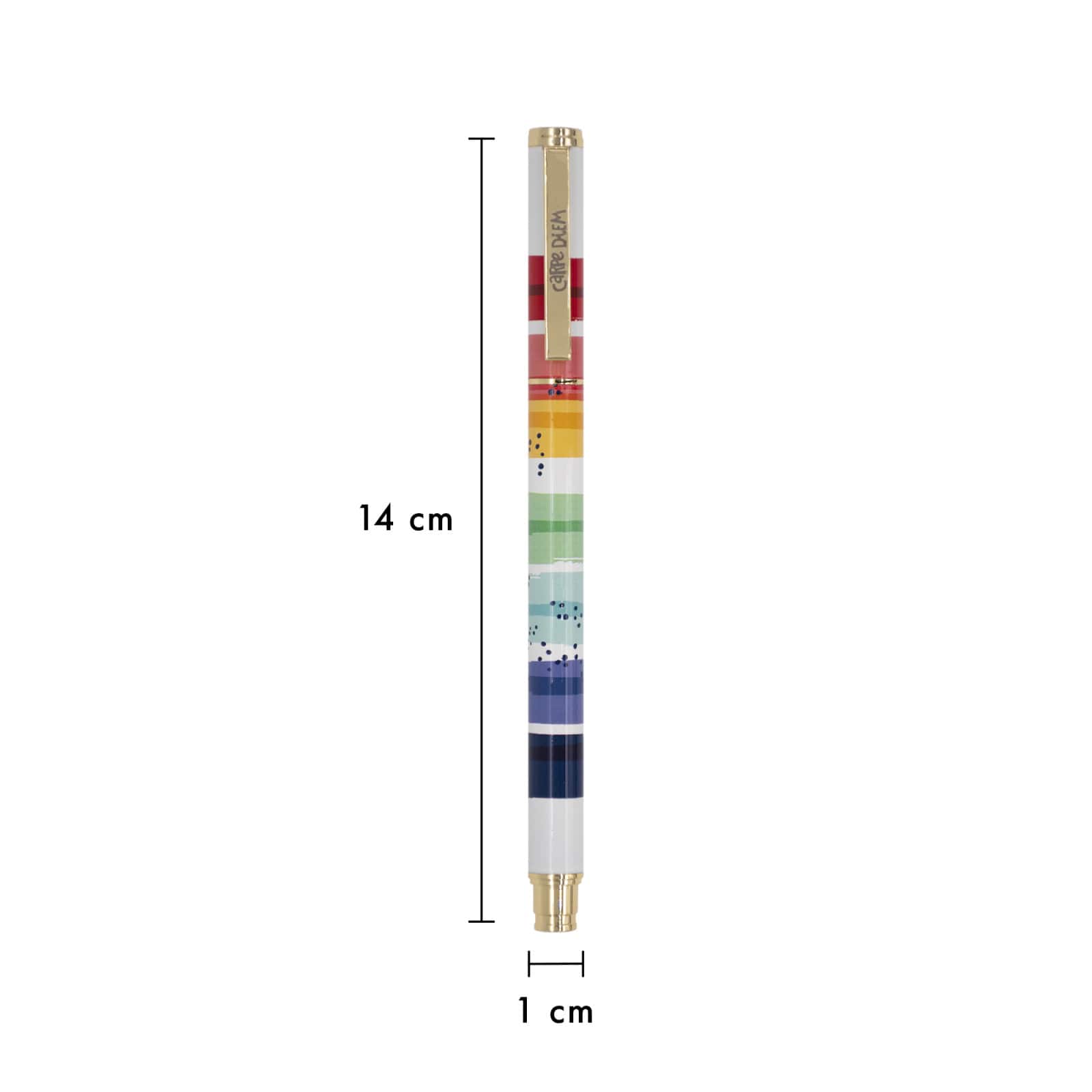 Pukka Pads Black Ink Metal Gel Pen Pack 6