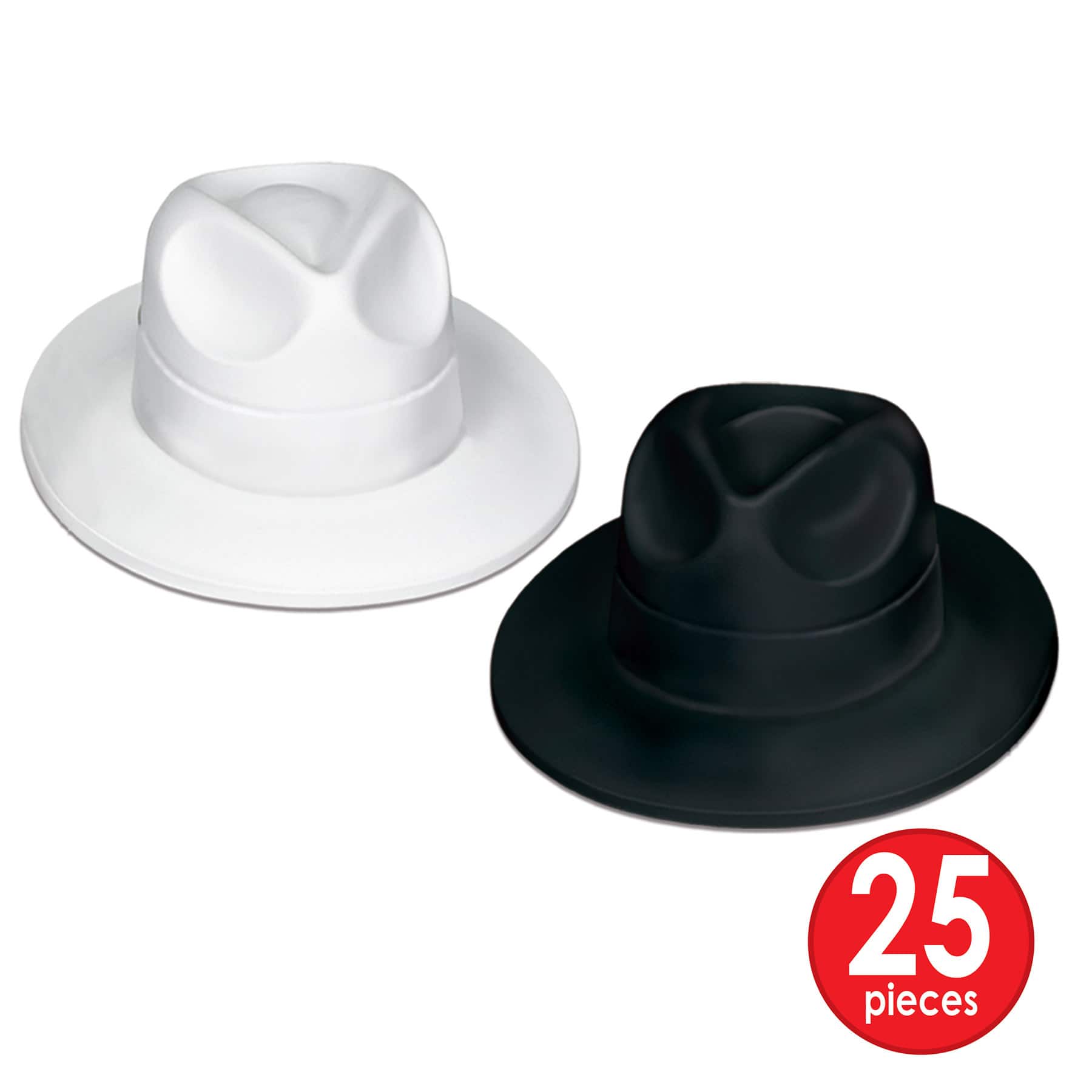 Beistle Black & White New Year Chicago Party Favor Kit for 50