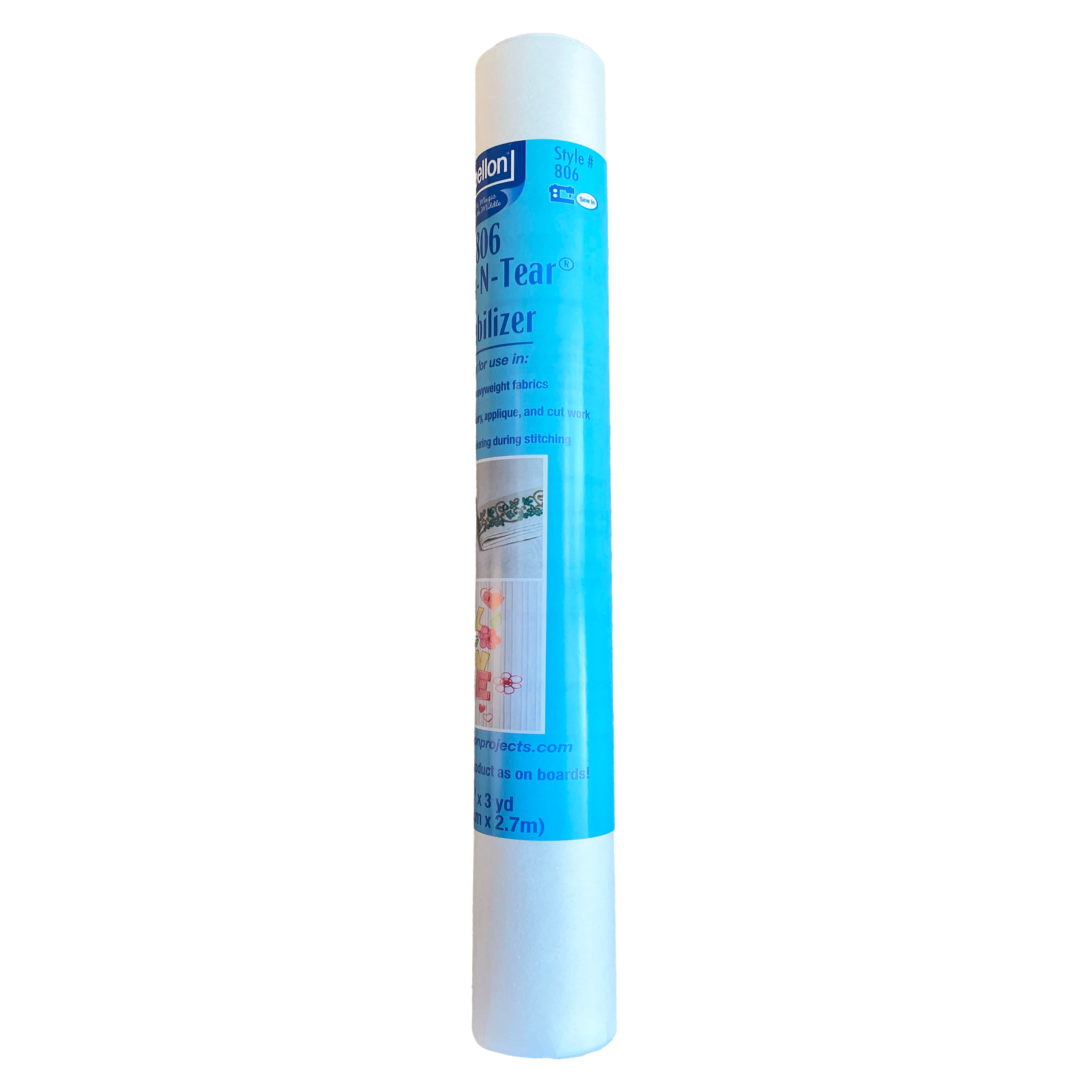 6 Pack: Pellon® 15" x 3yd. 806 Stitch-N-Tear® Stabilizer