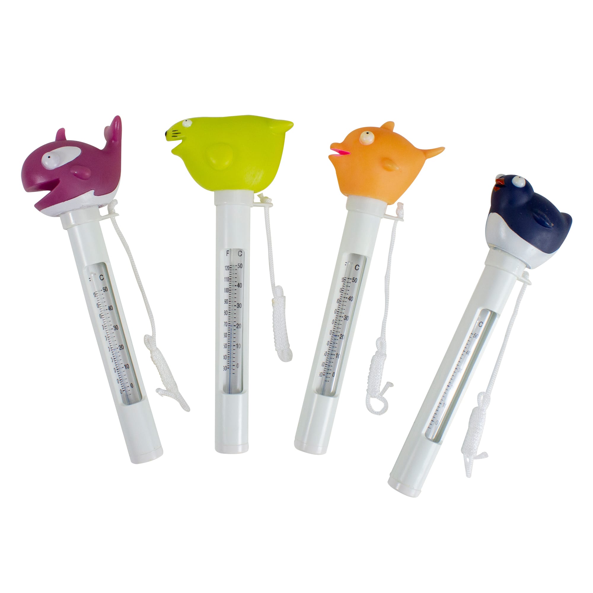 Pool Central® 8" Sea Babies Floating Pool Thermometers Set