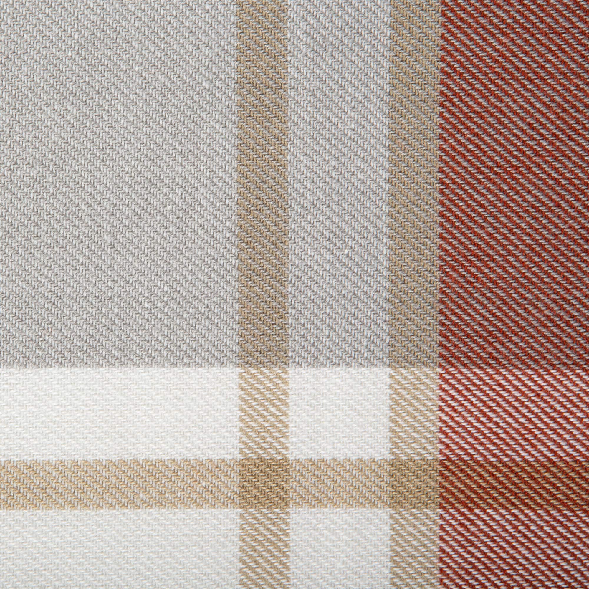 DII® 70" Round Plaid Thanksgiving Cozy Picnic Tablecloth