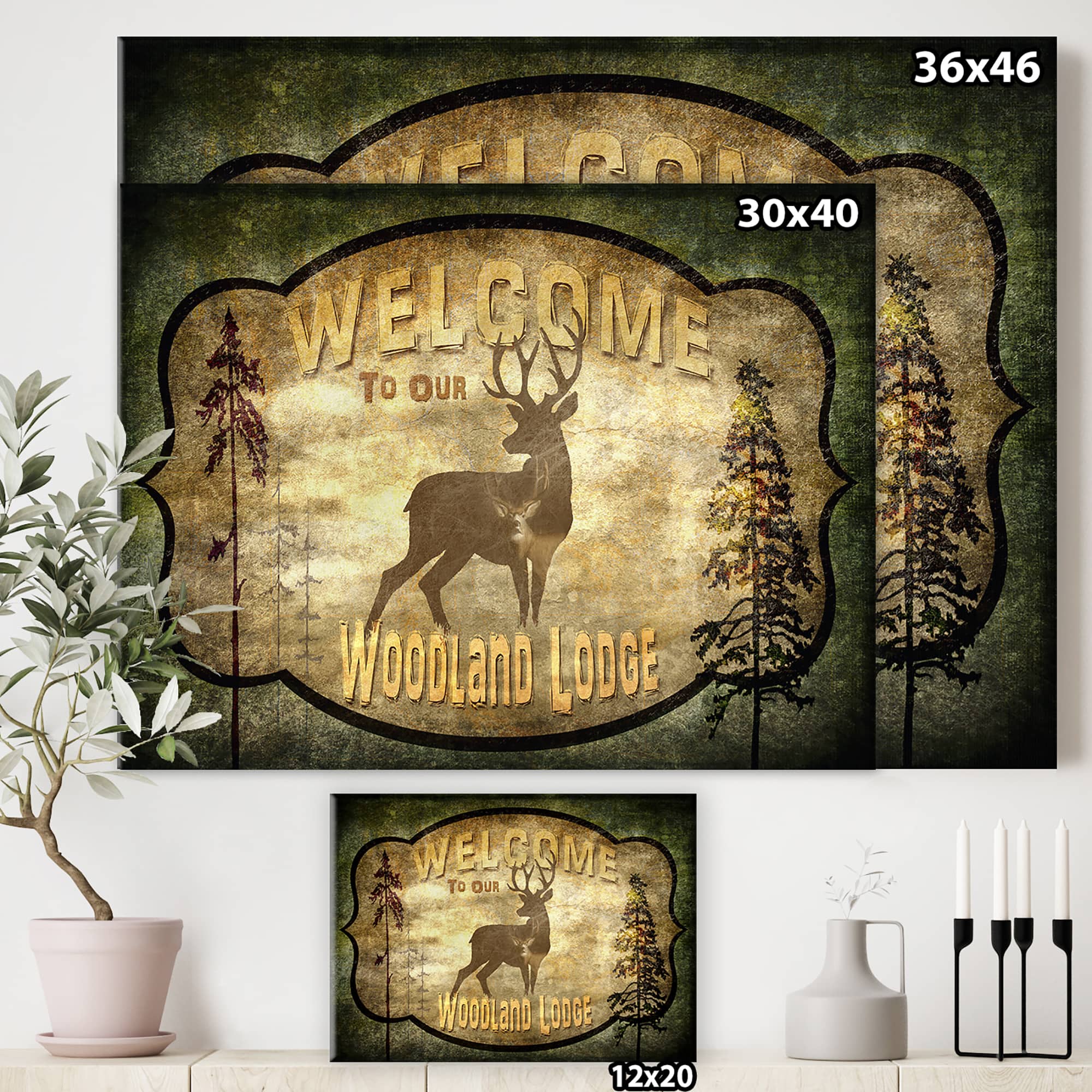 Designart - Welcome_Lodge Deer