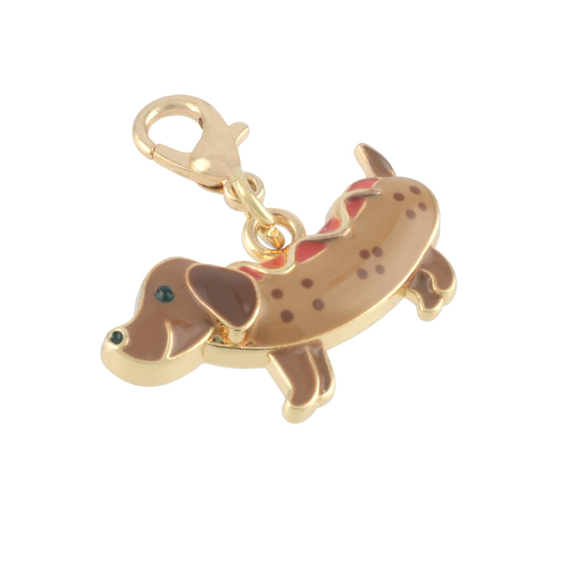 12 Pack: Hot Dog Charm by Bead Landing™