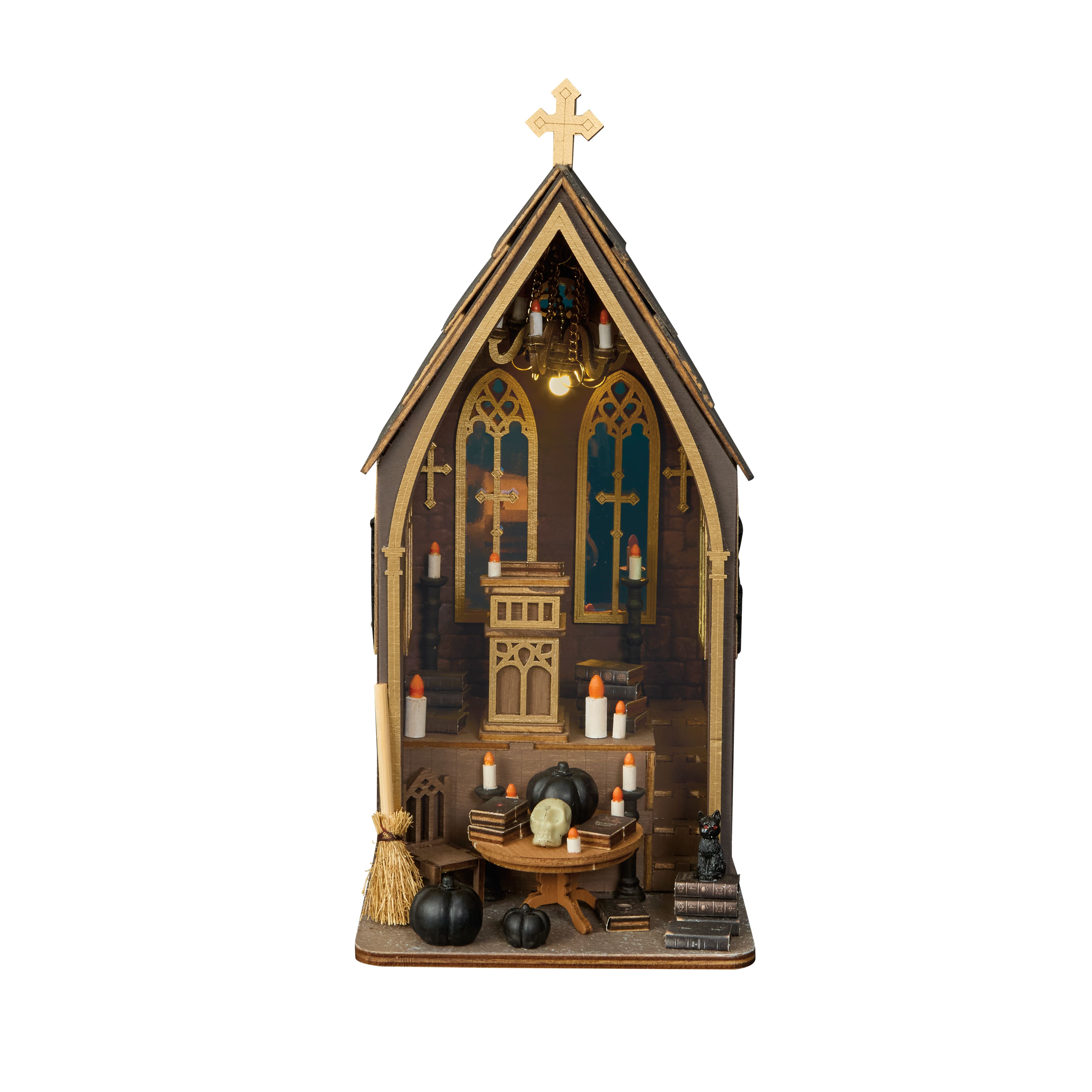 Haunted Cathedral DIY Book Nook Kit by Make Market®