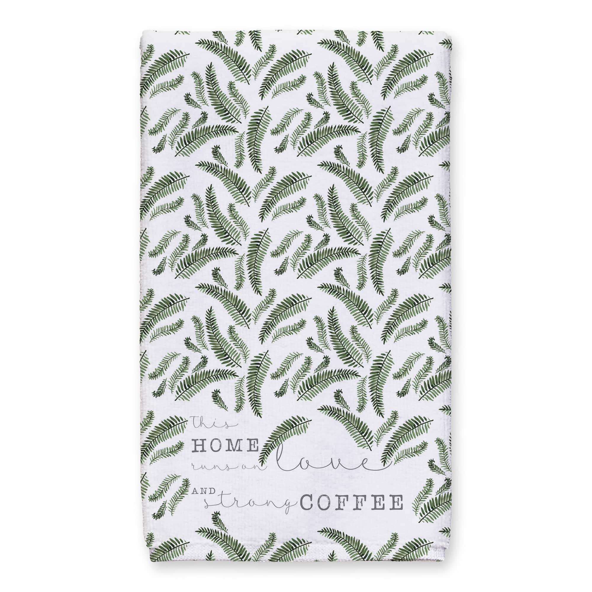 Love & Strong Coffee Tea Towel Set