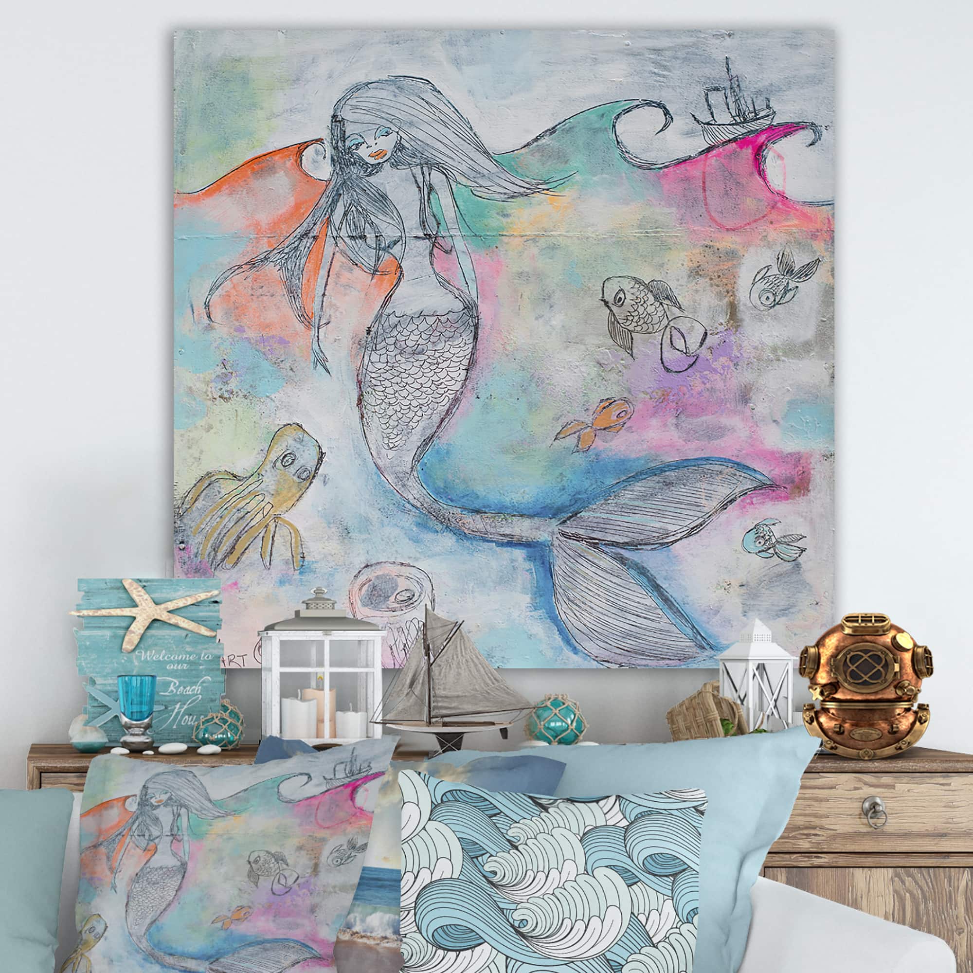Designart - Mermaid Aura