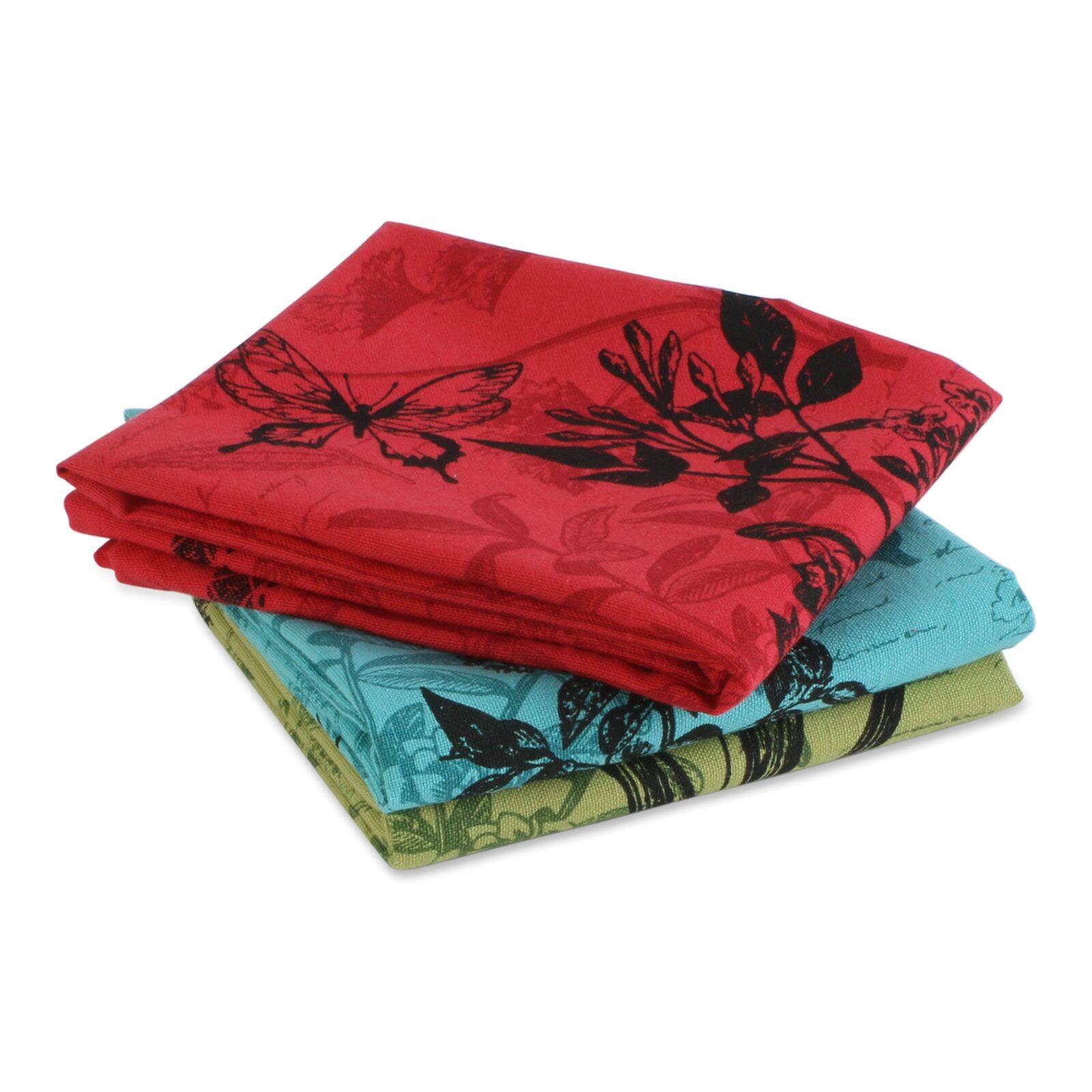 DII® Botanical Print Kitchen Textiles Dishtowel Set