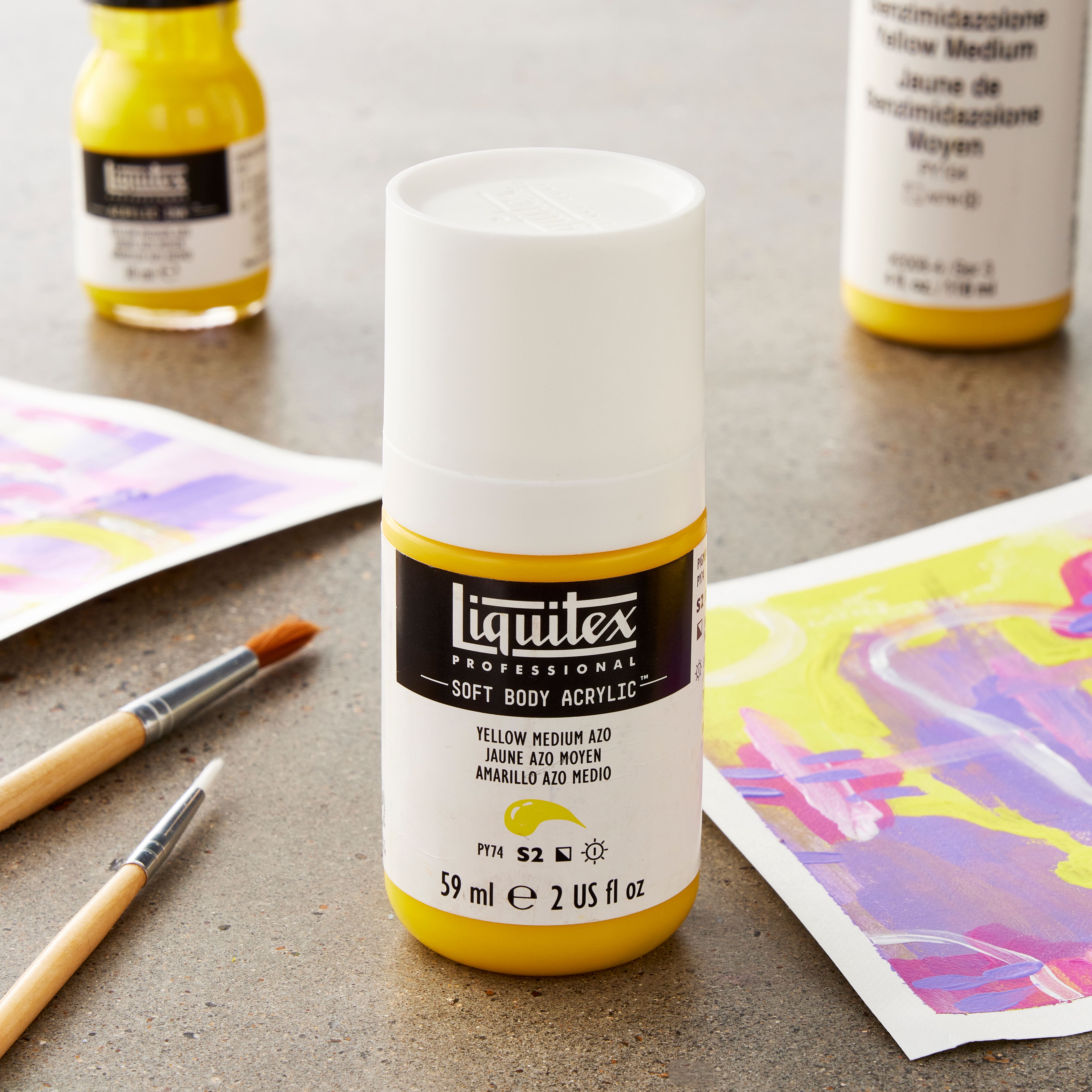 12 Pack: Liquitex® Professional Soft Body Acrylic Bottle, 2oz.