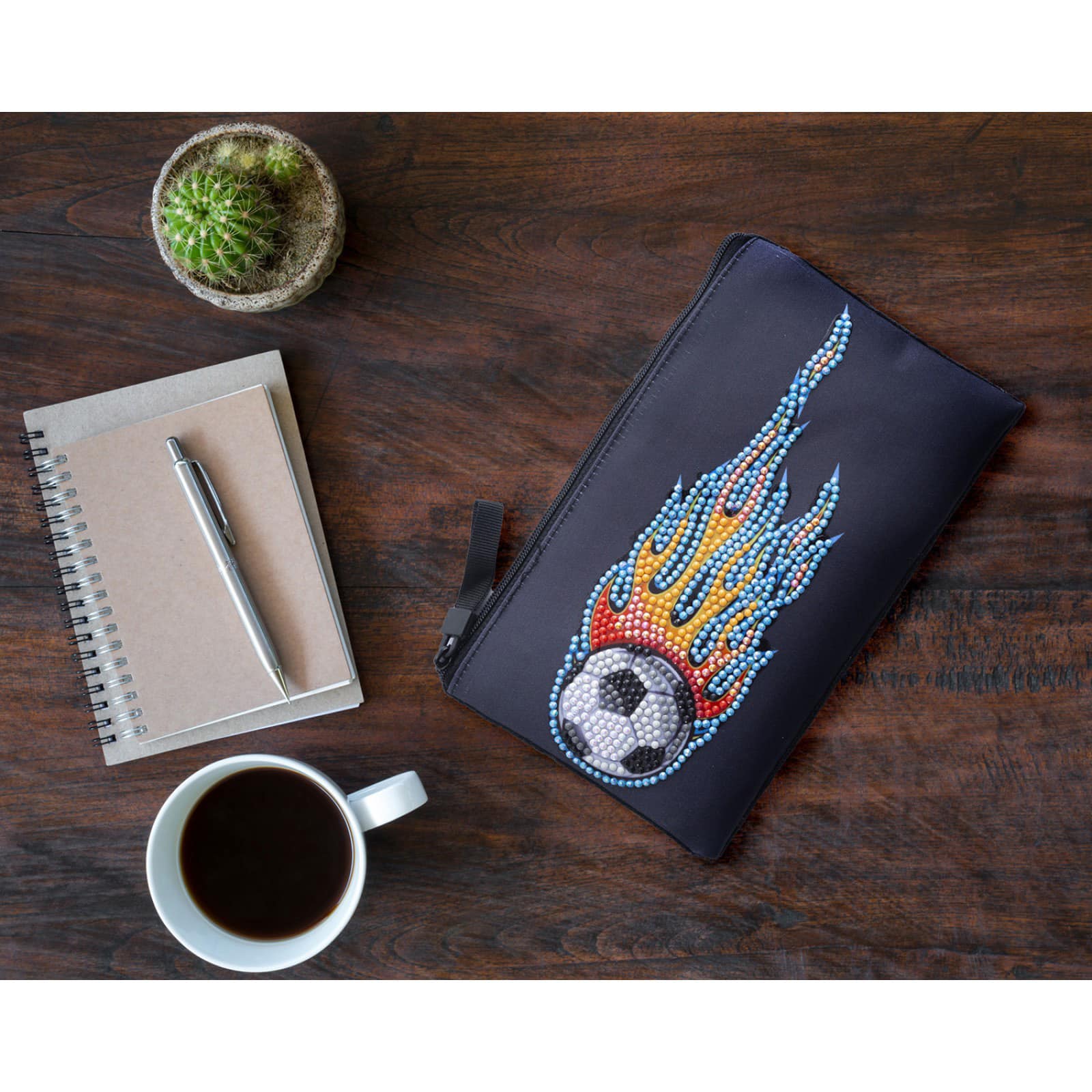 Diamond Dotz® Beginner Strike Zipper Pouch Diamond Painting Kit