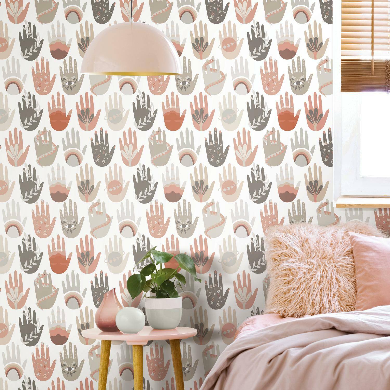 RoomMates Hamsa Peel & Stick Wallpaper