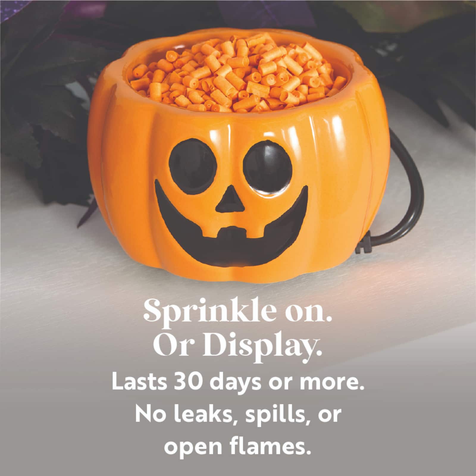 Scentiscles Pumpkin Warmer, Scentfetti Witch's Berry Brew & Pumpkin 'n Cider, 3 pack